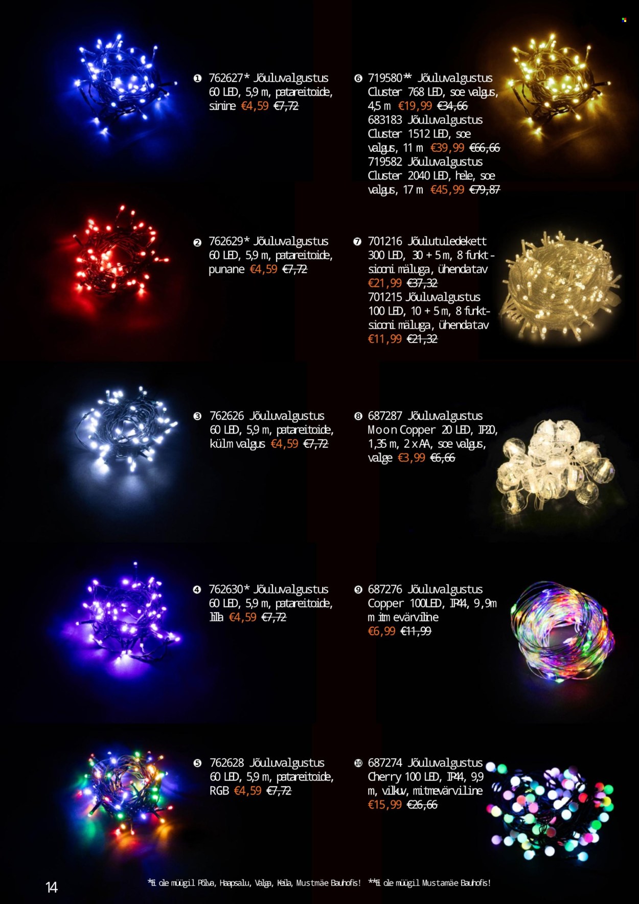 Bauhof kliendileht - JÕULUD ALGAVAD BAUHOFIST! (4.11 - 31.12.2025)