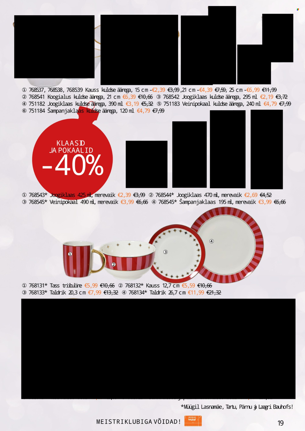 Bauhof kliendileht - JÕULUD ALGAVAD BAUHOFIST! (4.11 - 31.12.2025)