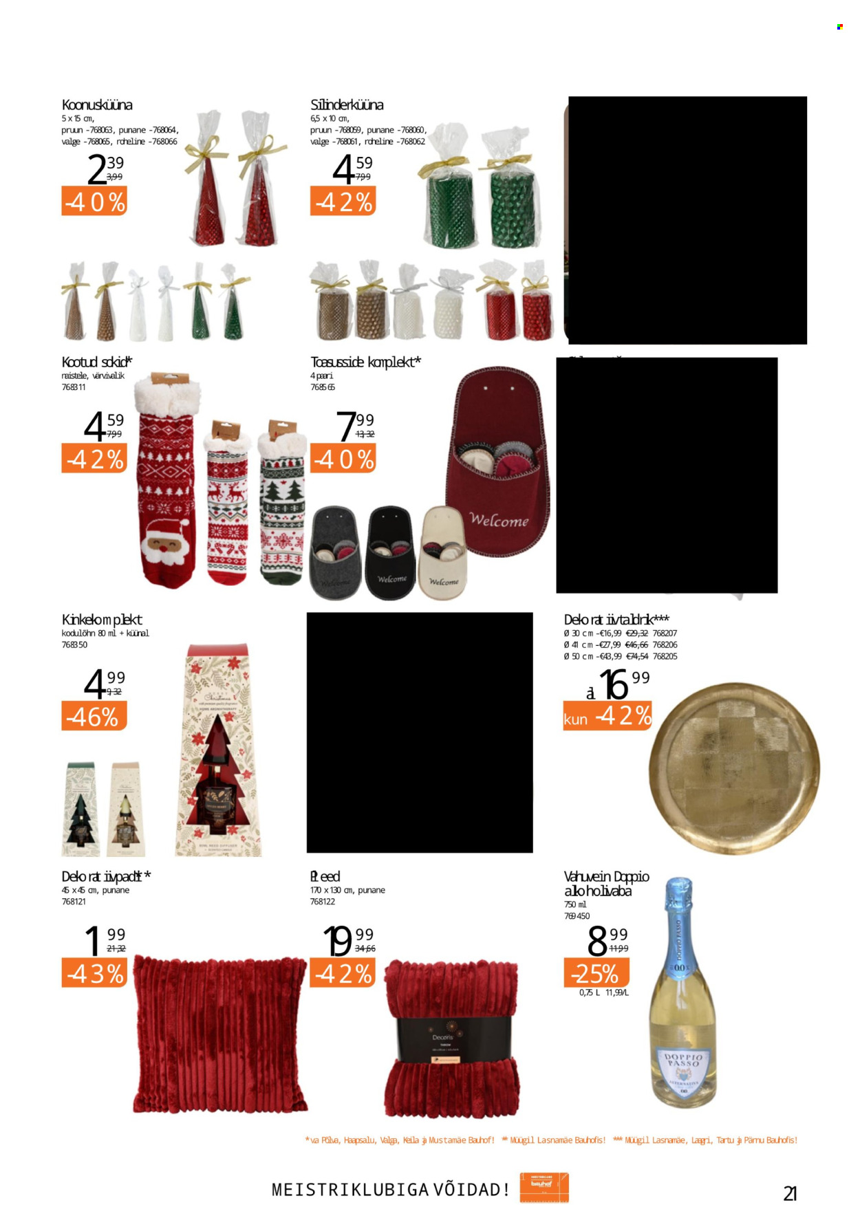 Bauhof kliendileht - JÕULUD ALGAVAD BAUHOFIST! (4.11 - 31.12.2025)