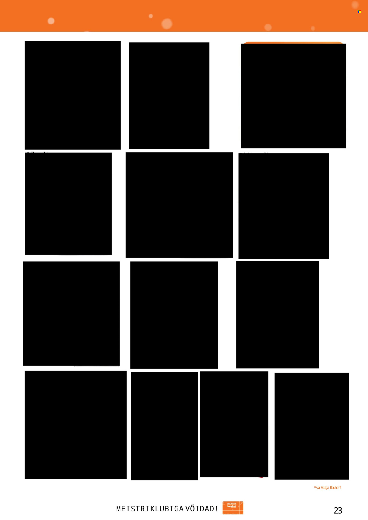 Bauhof kliendileht - JÕULUD ALGAVAD BAUHOFIST! (4.11 - 31.12.2025)