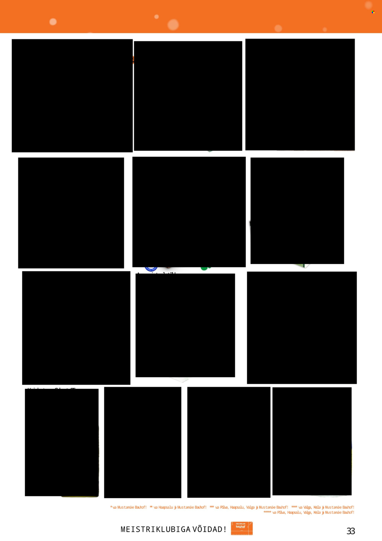 Bauhof kliendileht - JÕULUD ALGAVAD BAUHOFIST! (4.11 - 31.12.2025)