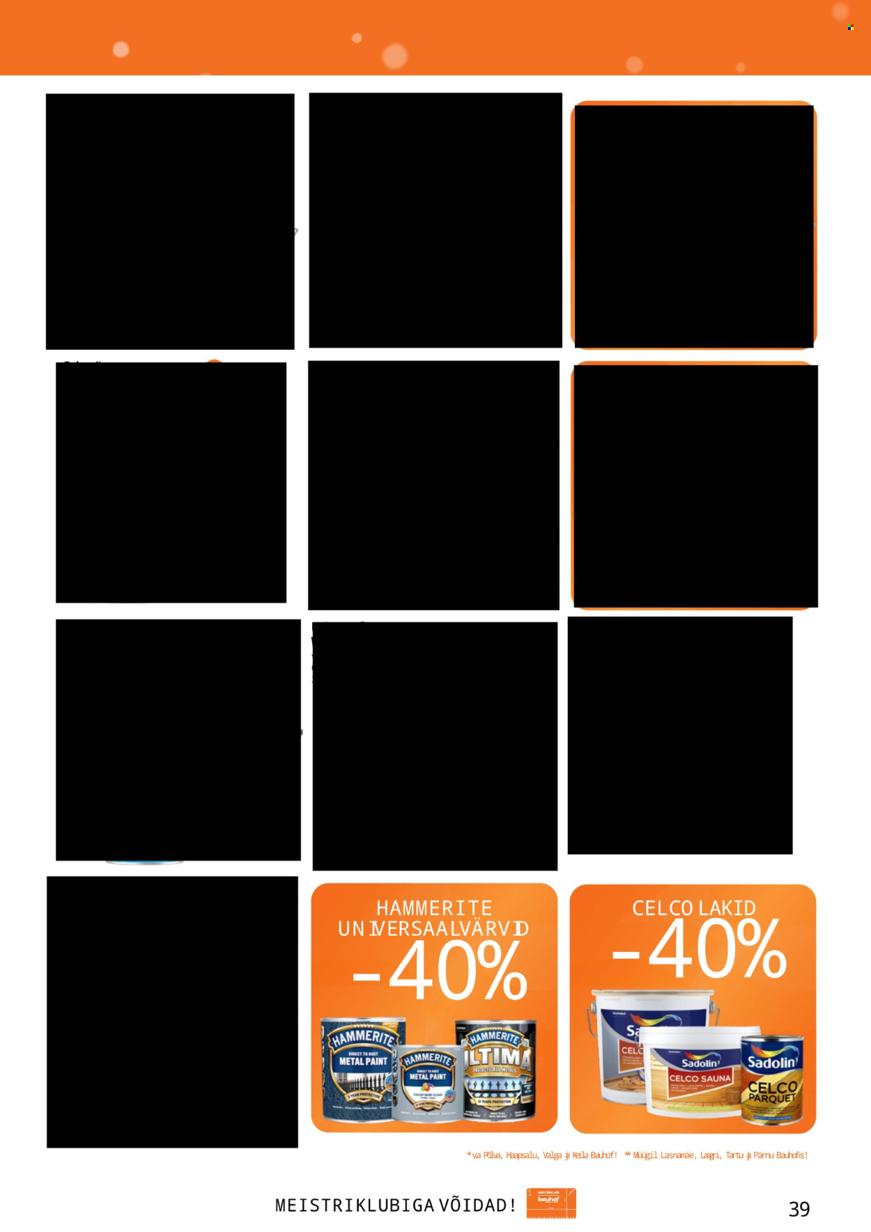 Bauhof kliendileht - JÕULUD ALGAVAD BAUHOFIST! (4.11 - 31.12.2025)