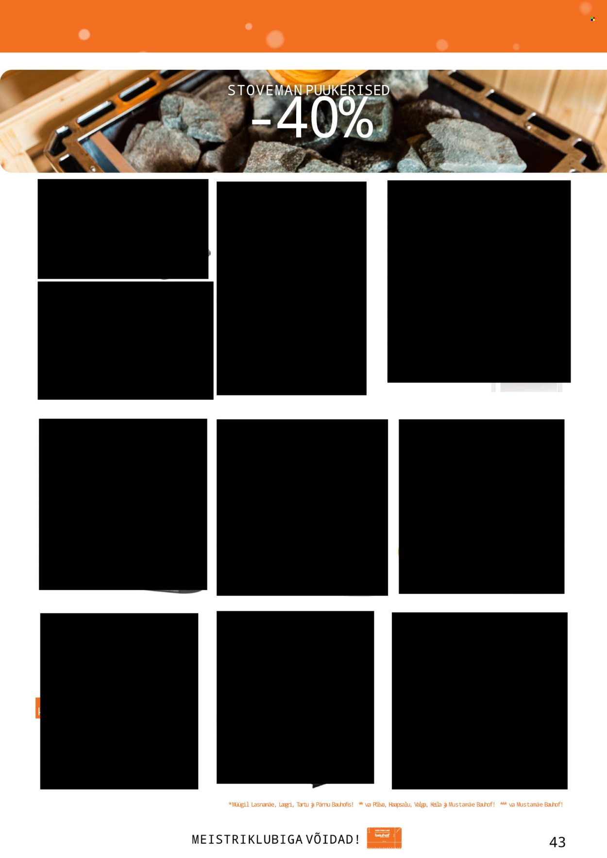 Bauhof kliendileht - JÕULUD ALGAVAD BAUHOFIST! (4.11 - 31.12.2025)