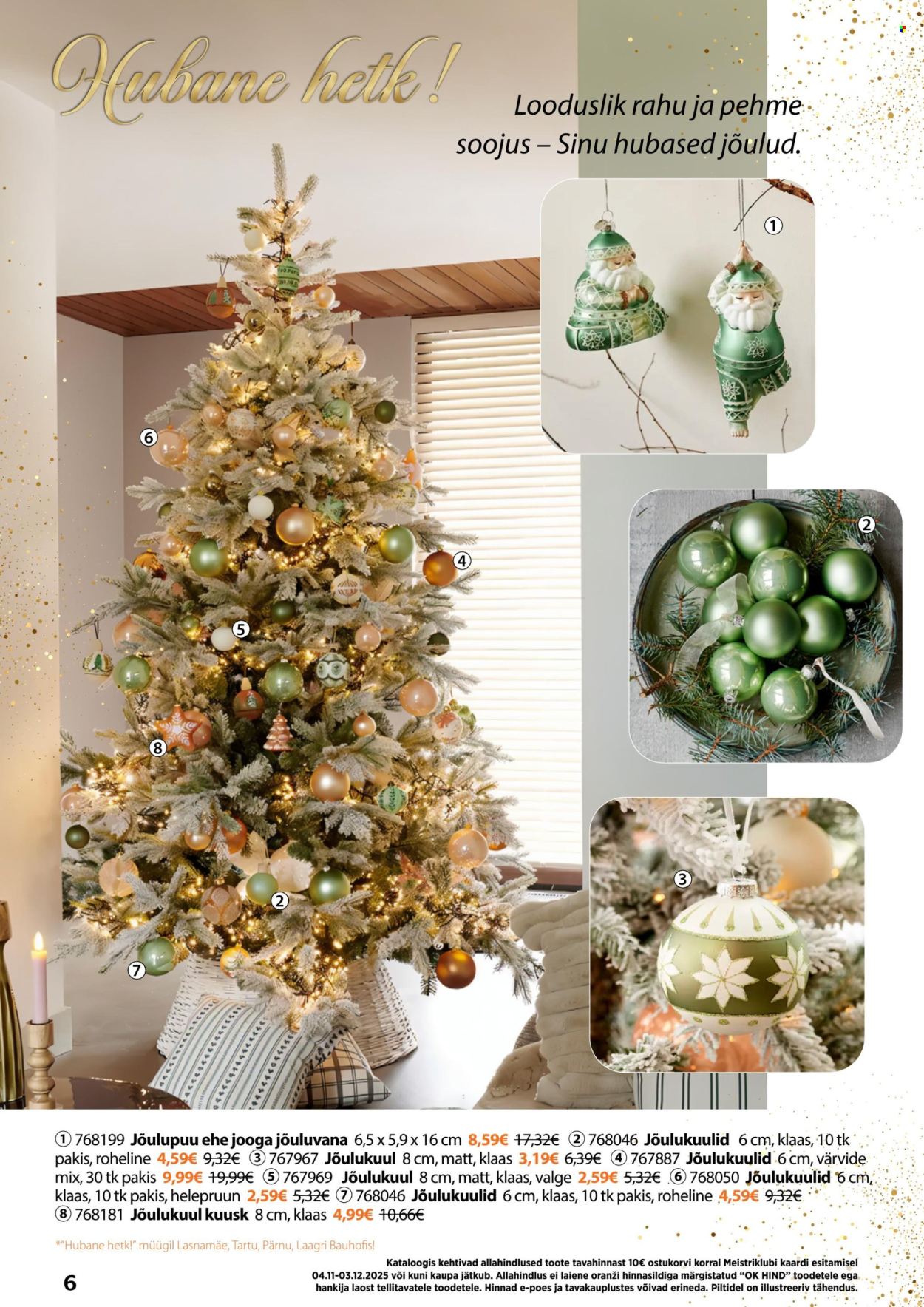 Bauhof kliendileht - JÕULUD ALGAVAD BAUHOFIST! (4.11 - 31.12.2025)