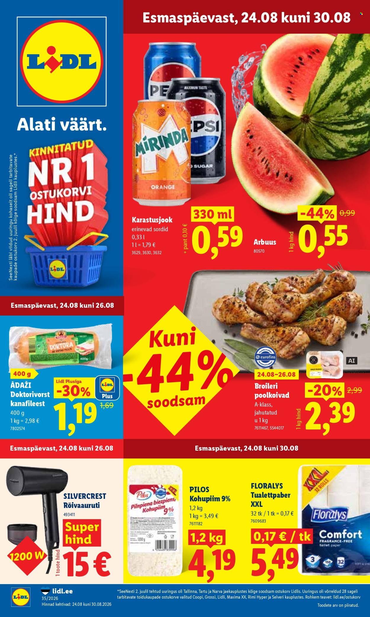 Lidl kliendileht (24.08 - 30.08.2026)