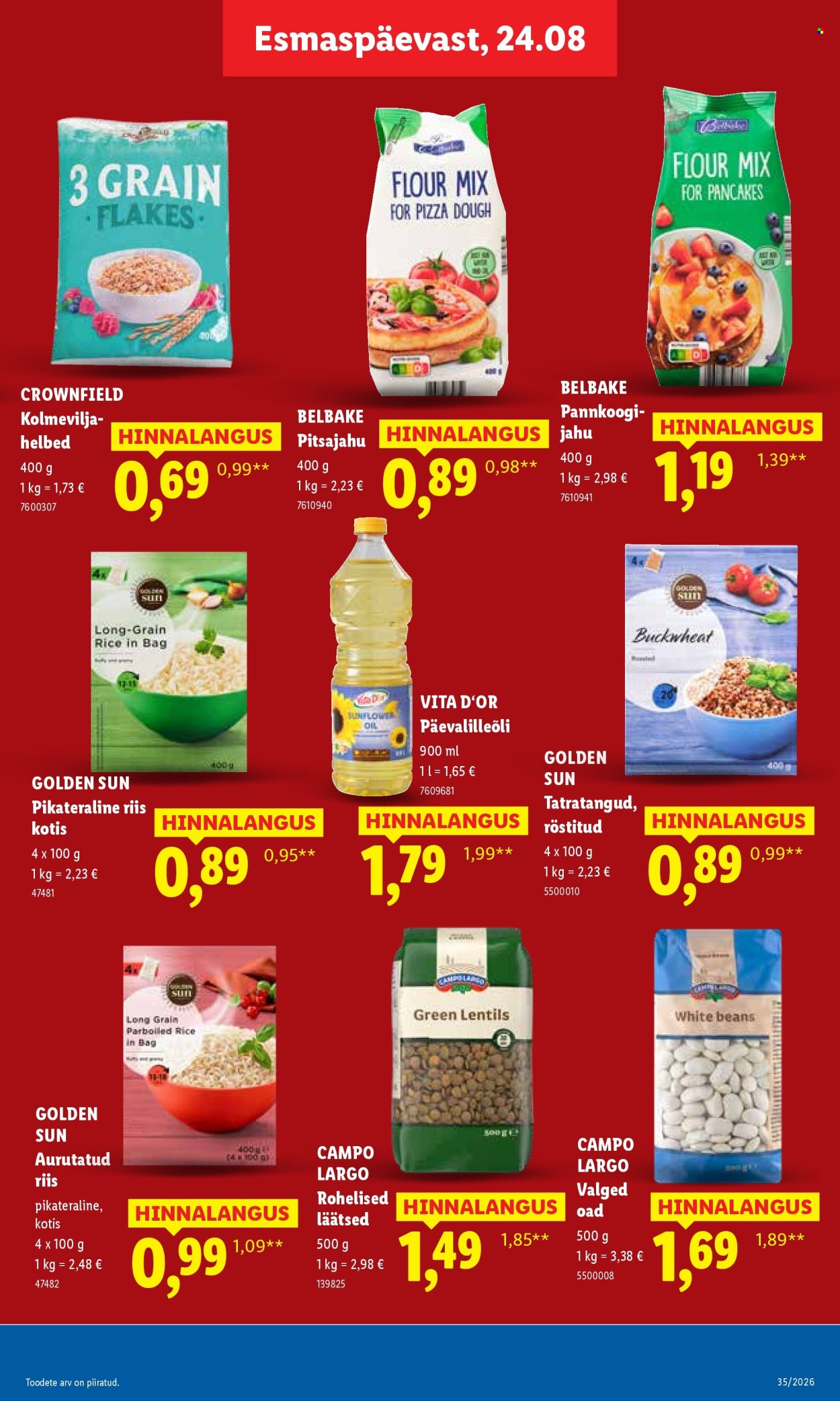 Lidl kliendileht (24.08 - 30.08.2026)