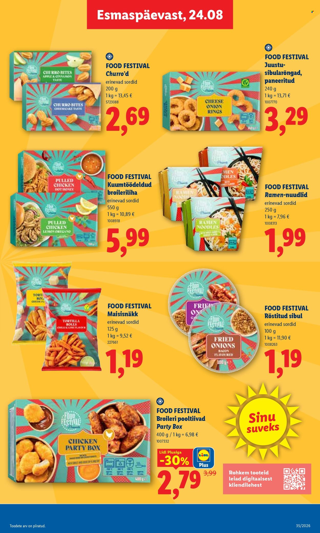 Lidl kliendileht (24.08 - 30.08.2026)