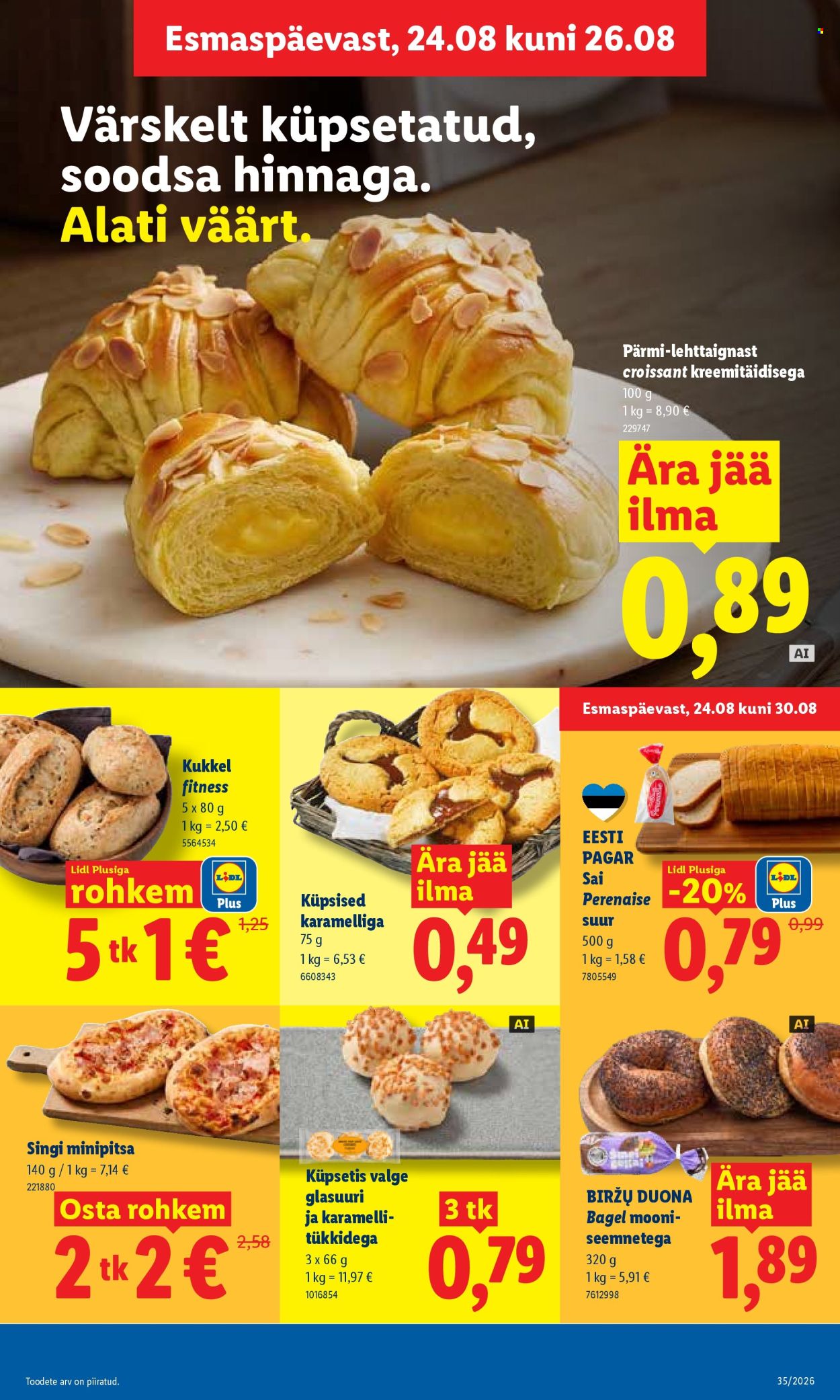 Lidl kliendileht (24.08 - 30.08.2026)