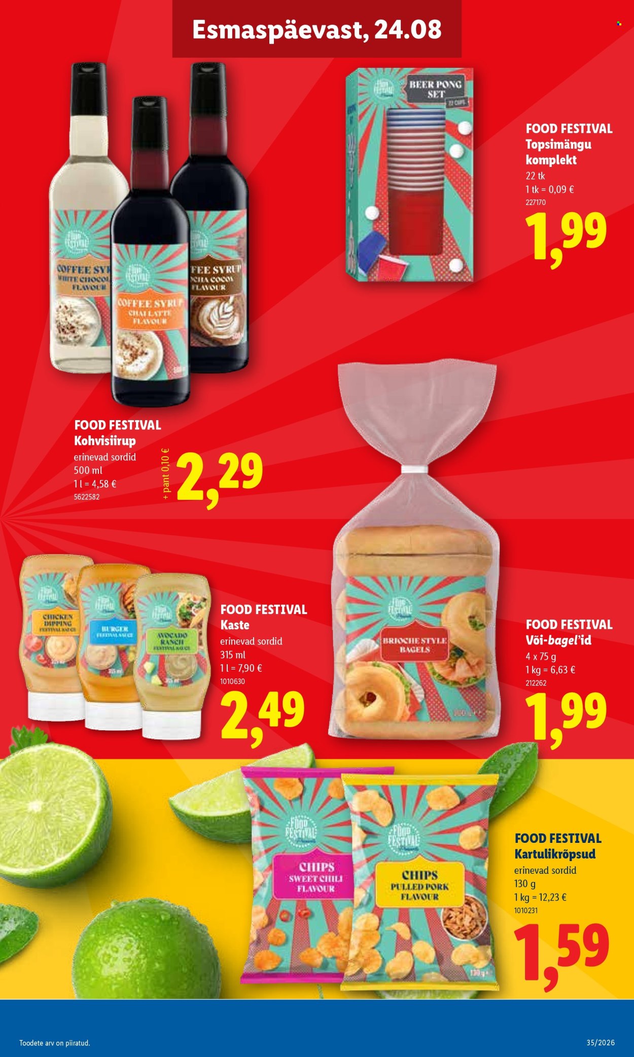 Lidl kliendileht (24.08 - 30.08.2026)