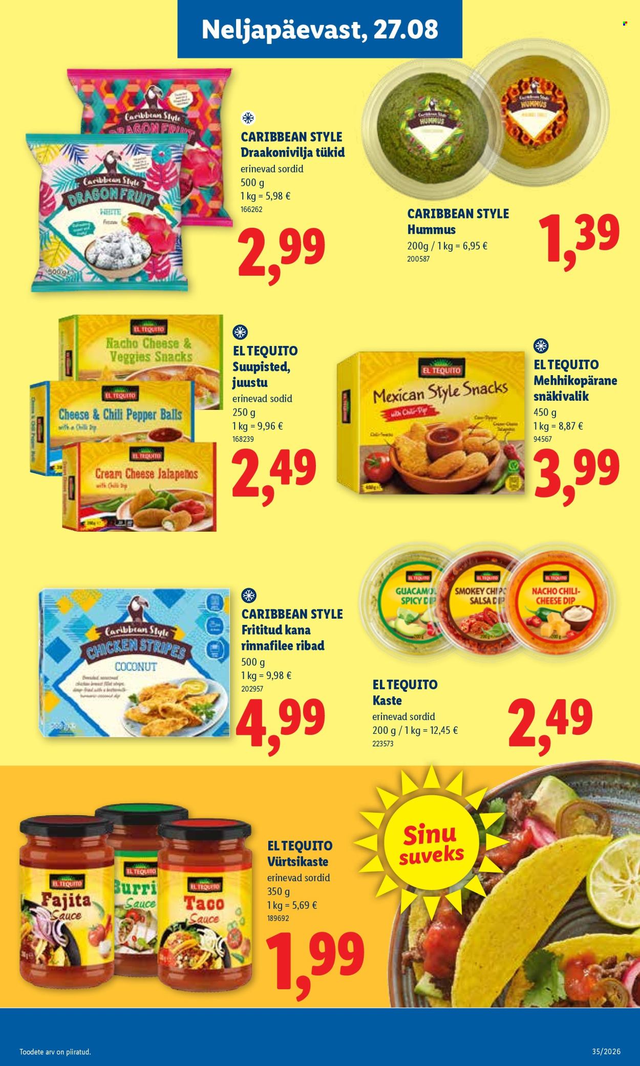Lidl kliendileht (24.08 - 30.08.2026)