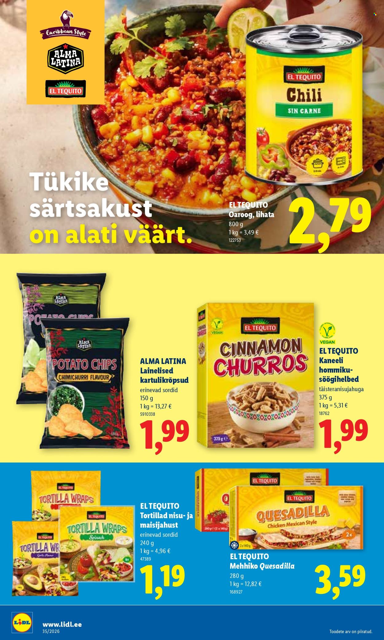 Lidl kliendileht (24.08 - 30.08.2026)