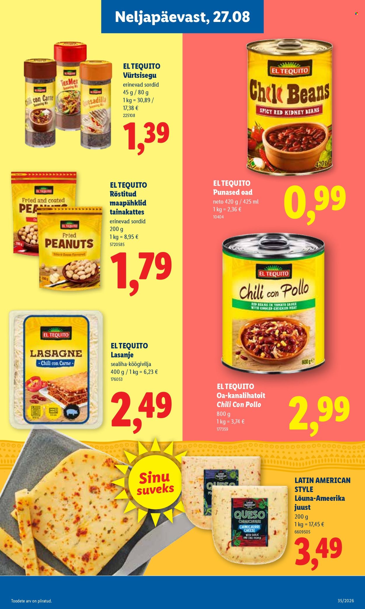 Lidl kliendileht (24.08 - 30.08.2026)