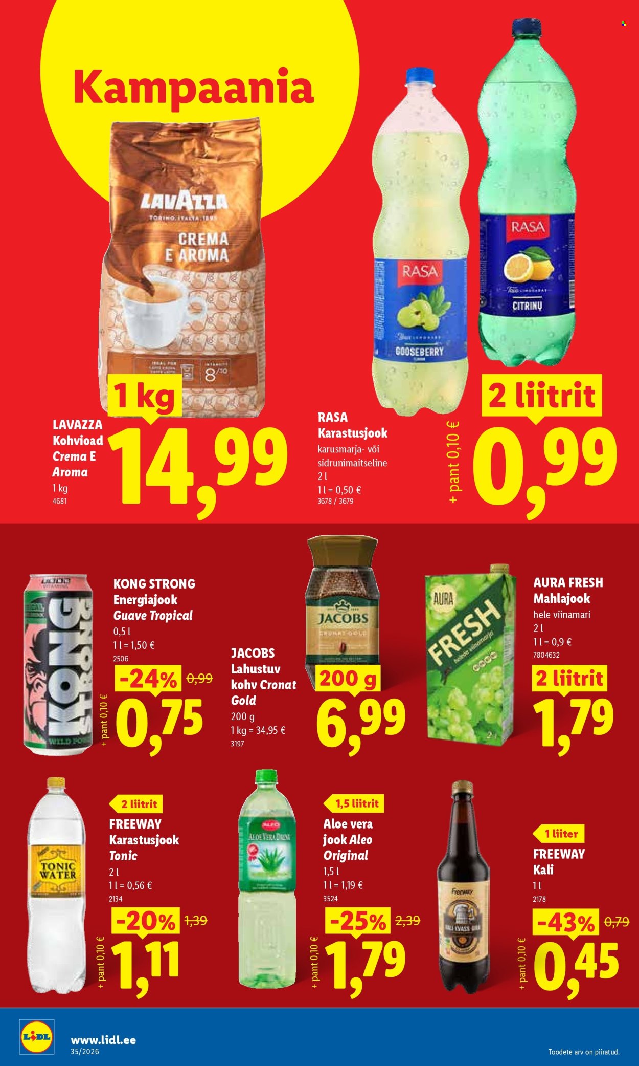 Lidl kliendileht (24.08 - 30.08.2026)