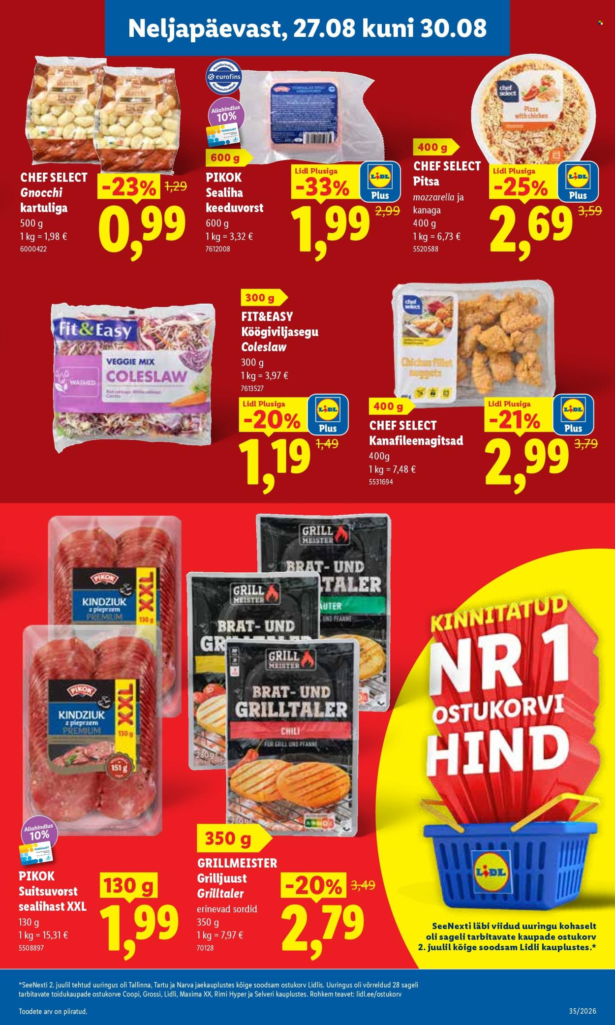Lidl kliendileht (24.08 - 30.08.2026)