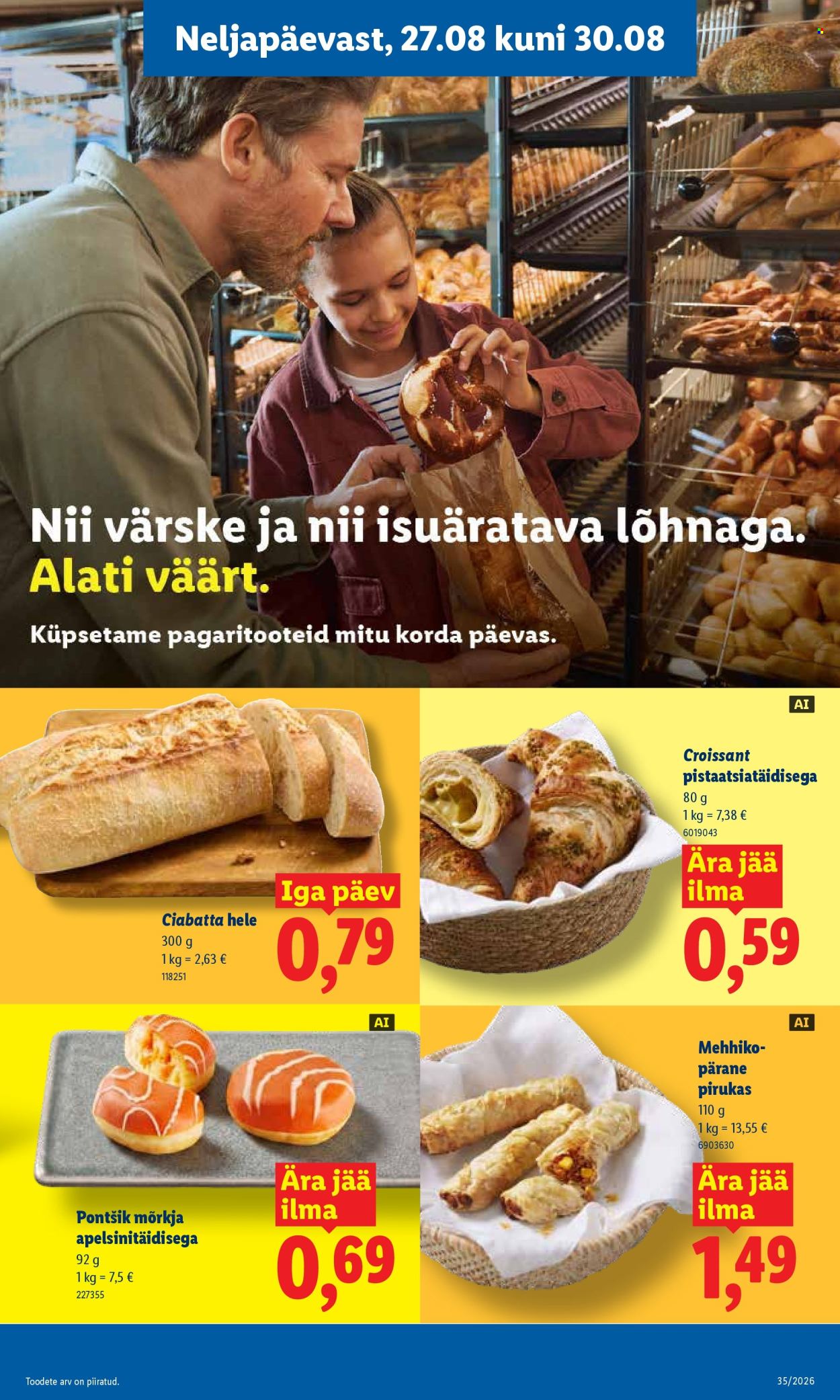 Lidl kliendileht (24.08 - 30.08.2026)