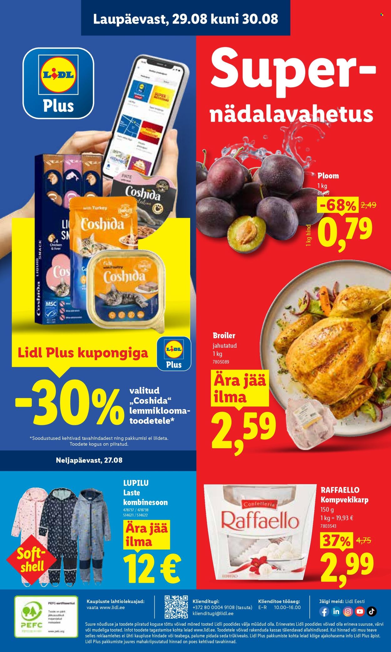 Lidl kliendileht (24.08 - 30.08.2026)