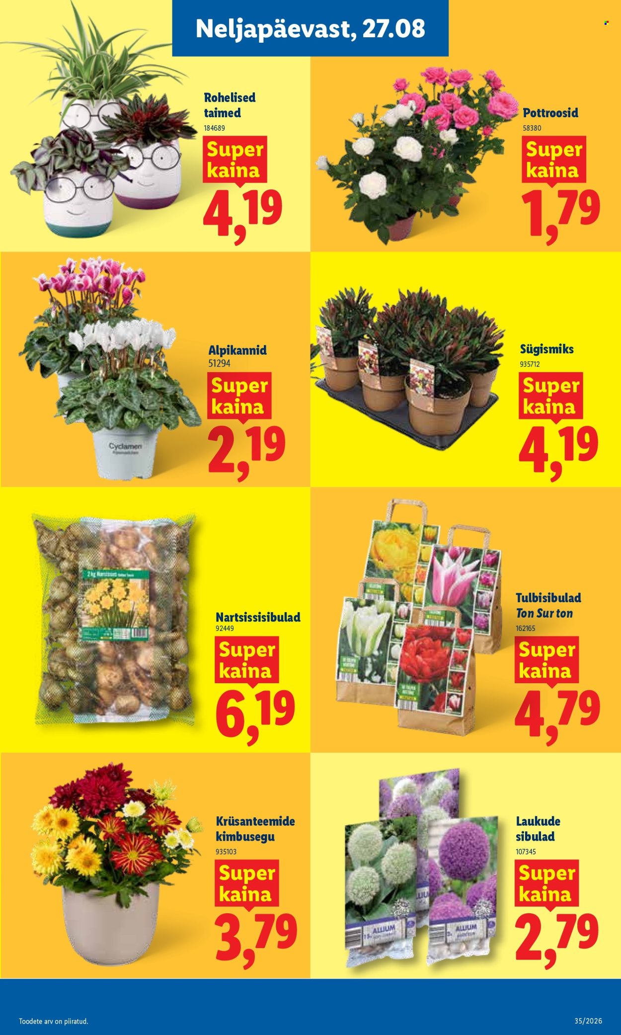Lidl kliendileht (24.08 - 30.08.2026)