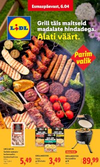 Lidl kliendileht - Grilli kataloog