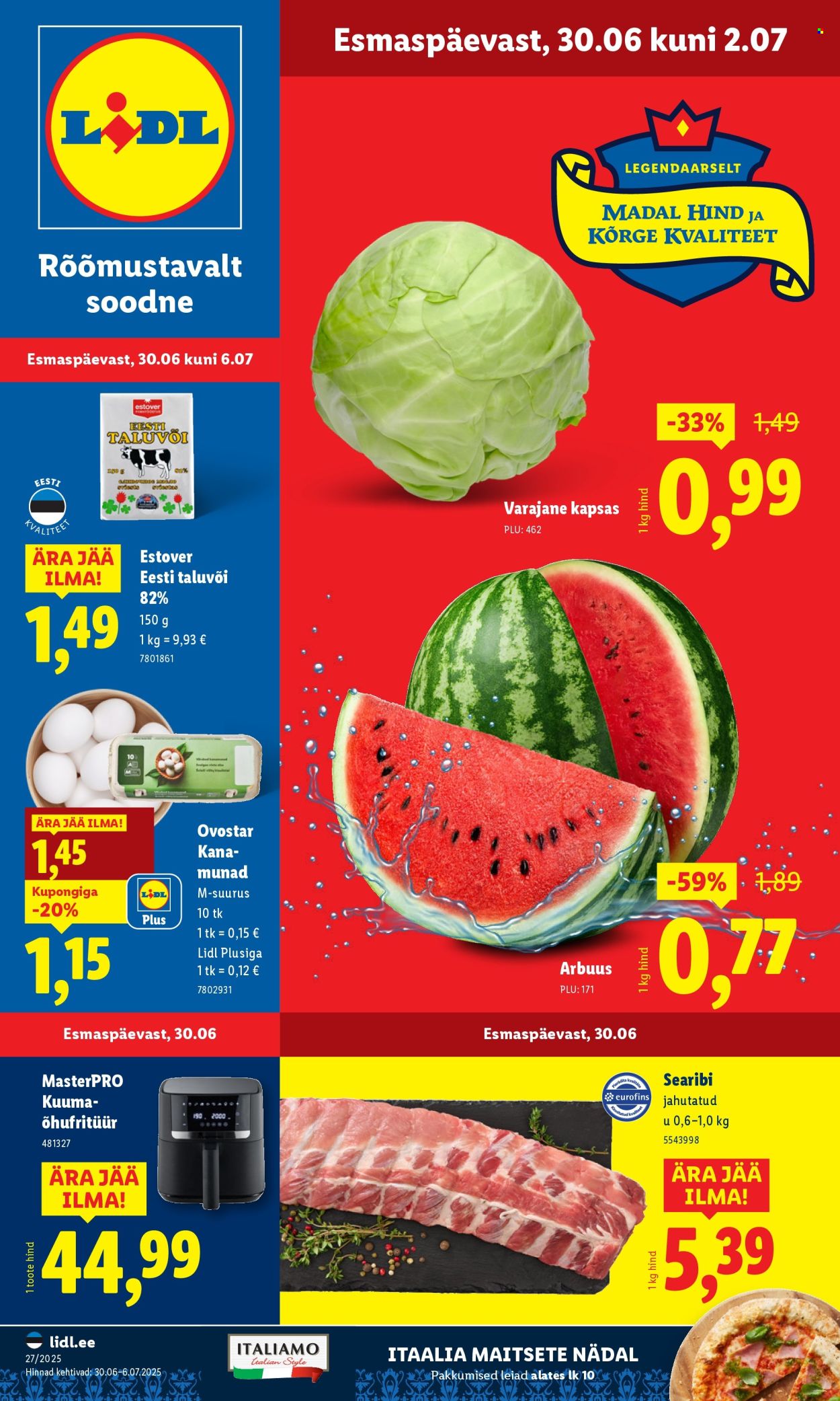 Lidl kliendileht - Kliendileht (30.06 - 6.07.2025)