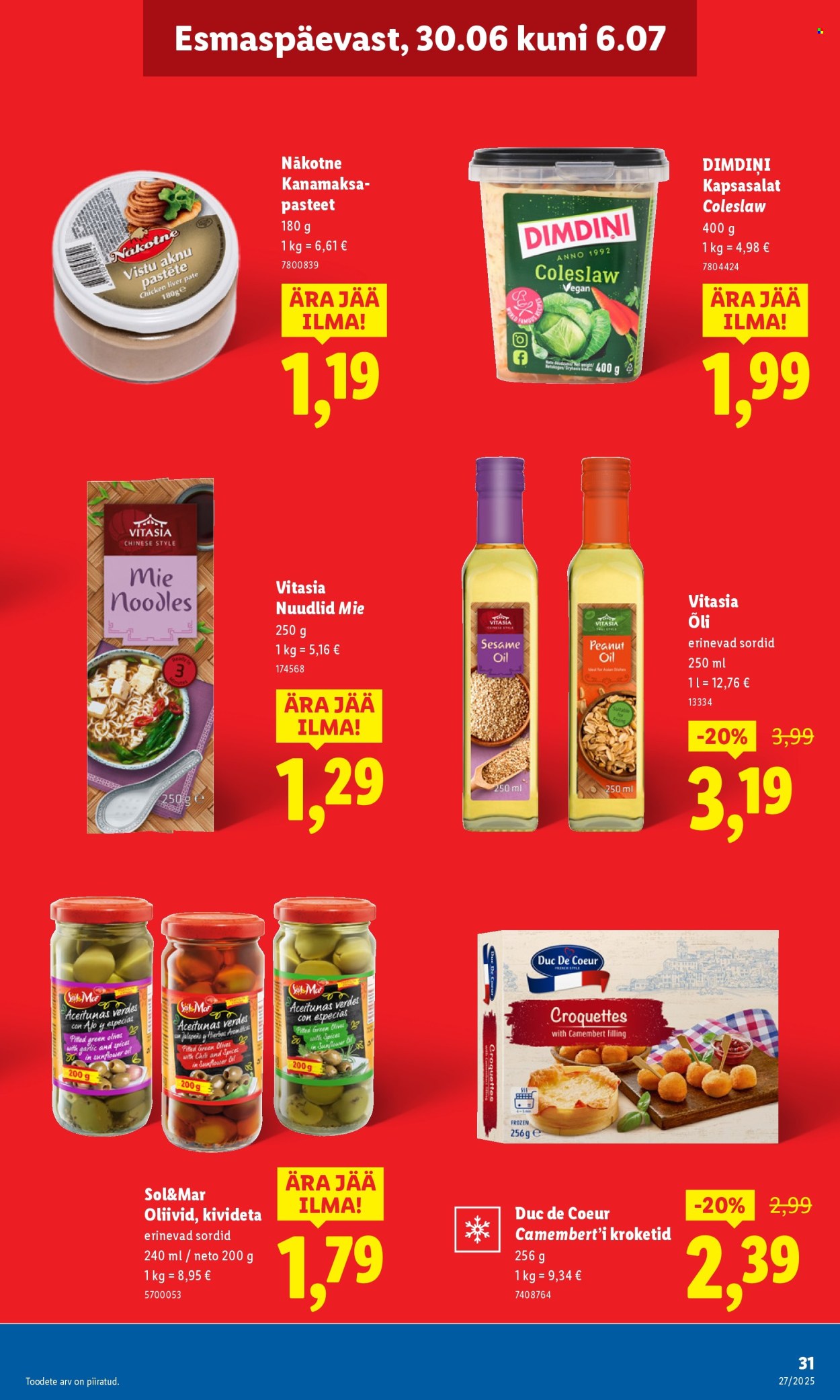 Lidl kliendileht - Kliendileht (30.06 - 6.07.2025)