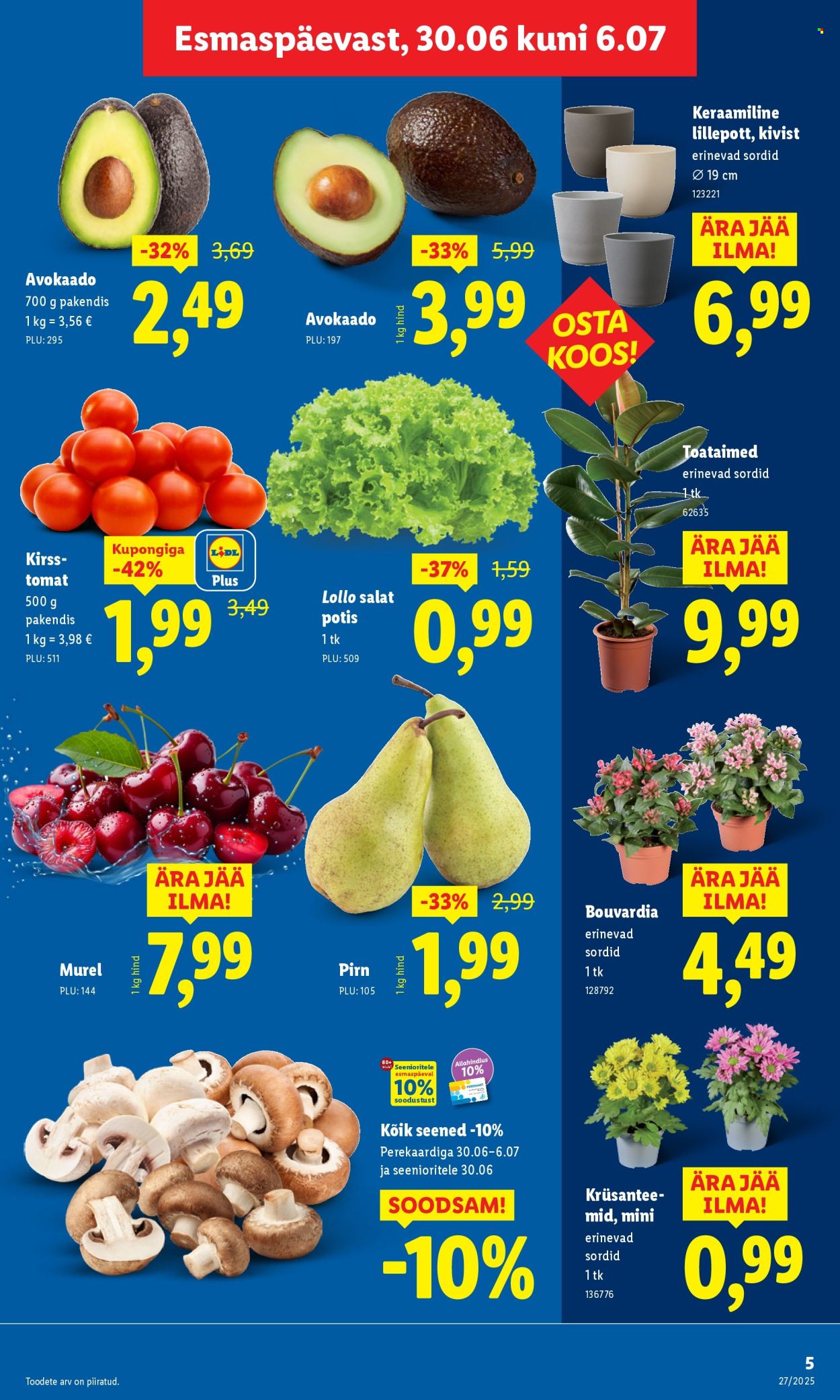 Lidl kliendileht - Kliendileht (30.06 - 6.07.2025)