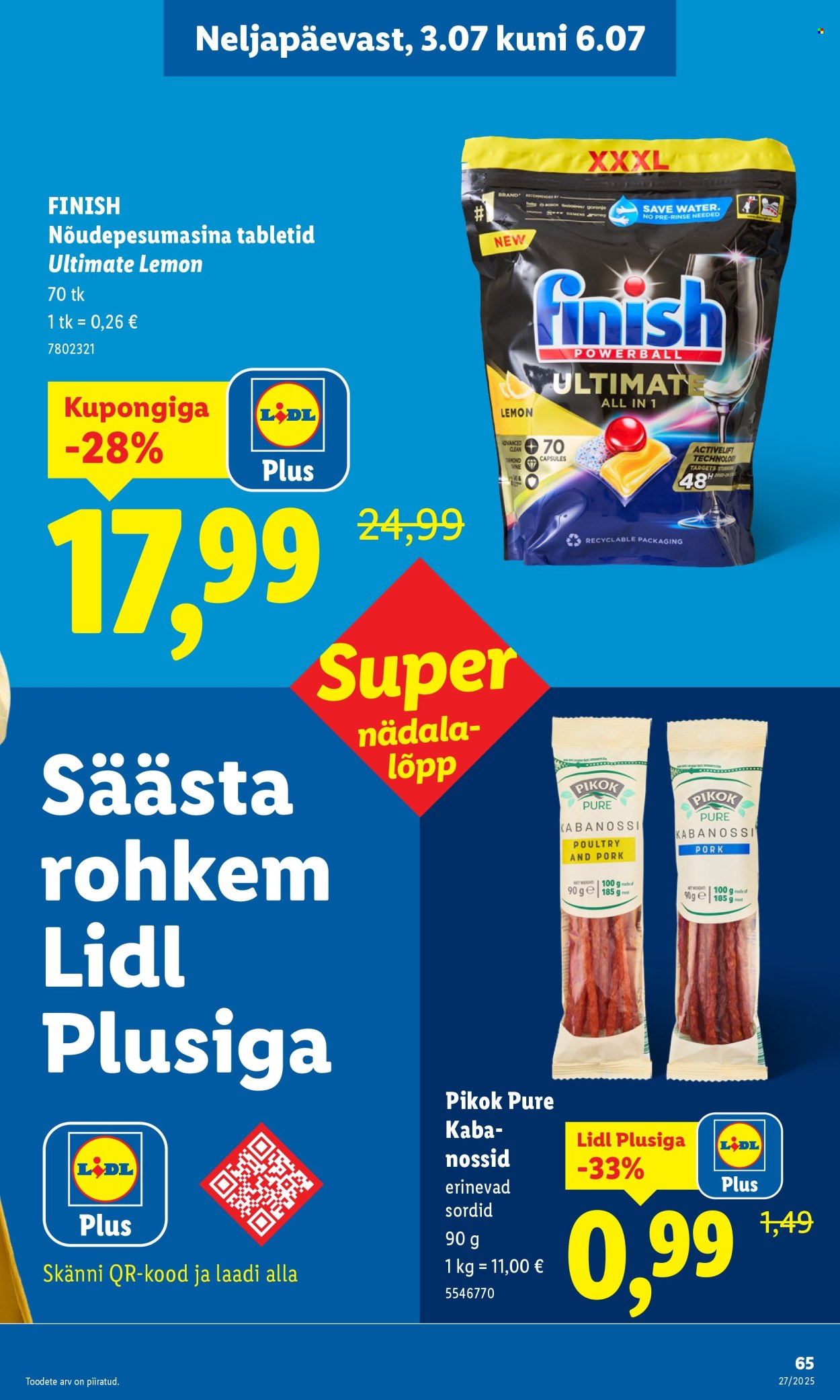 Lidl kliendileht - Kliendileht (30.06 - 6.07.2025)