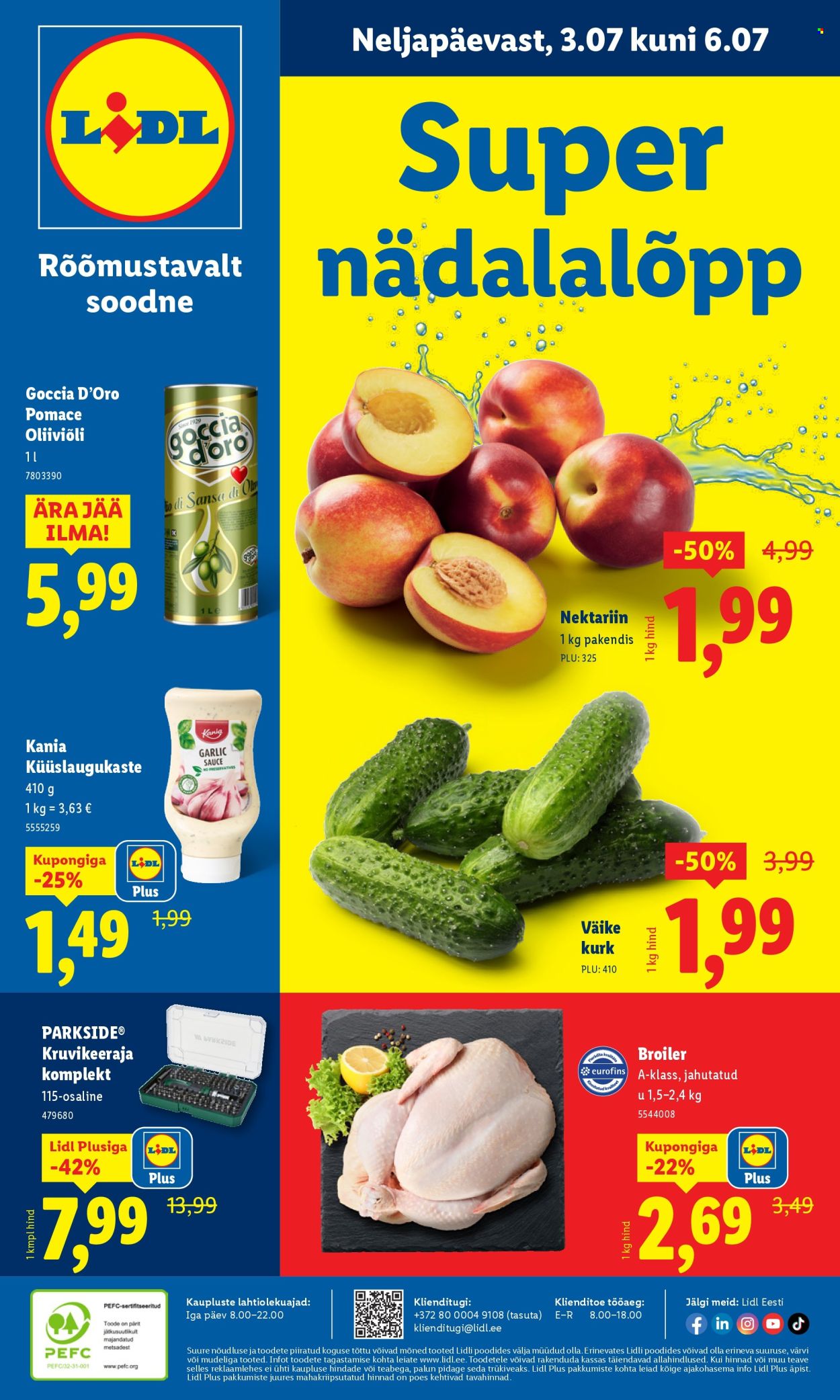 Lidl kliendileht - Kliendileht (30.06 - 6.07.2025)