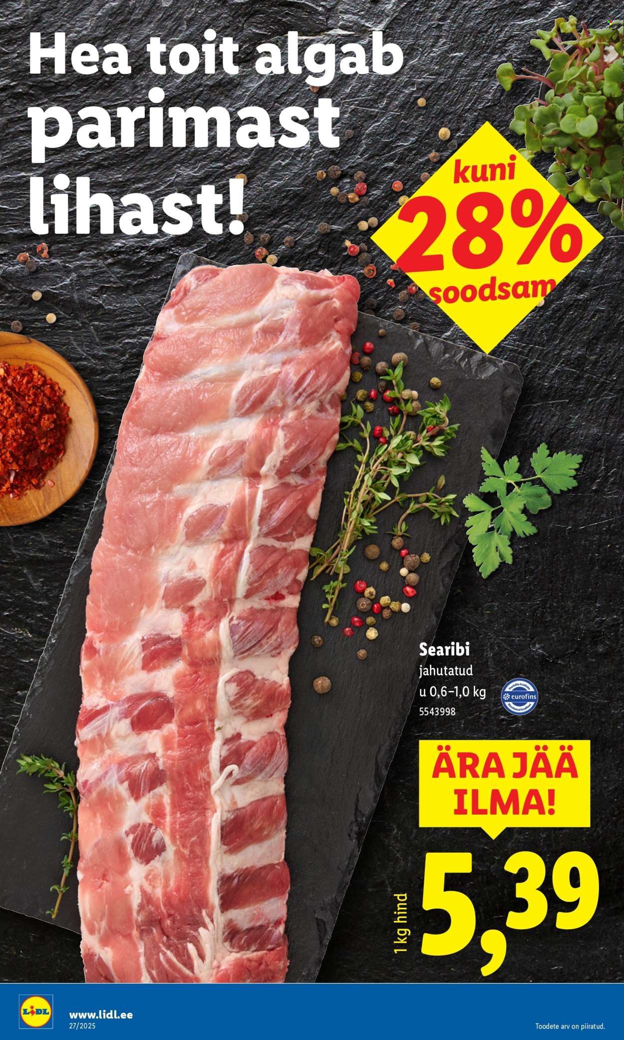 Lidl kliendileht - Kliendileht (30.06 - 6.07.2025)