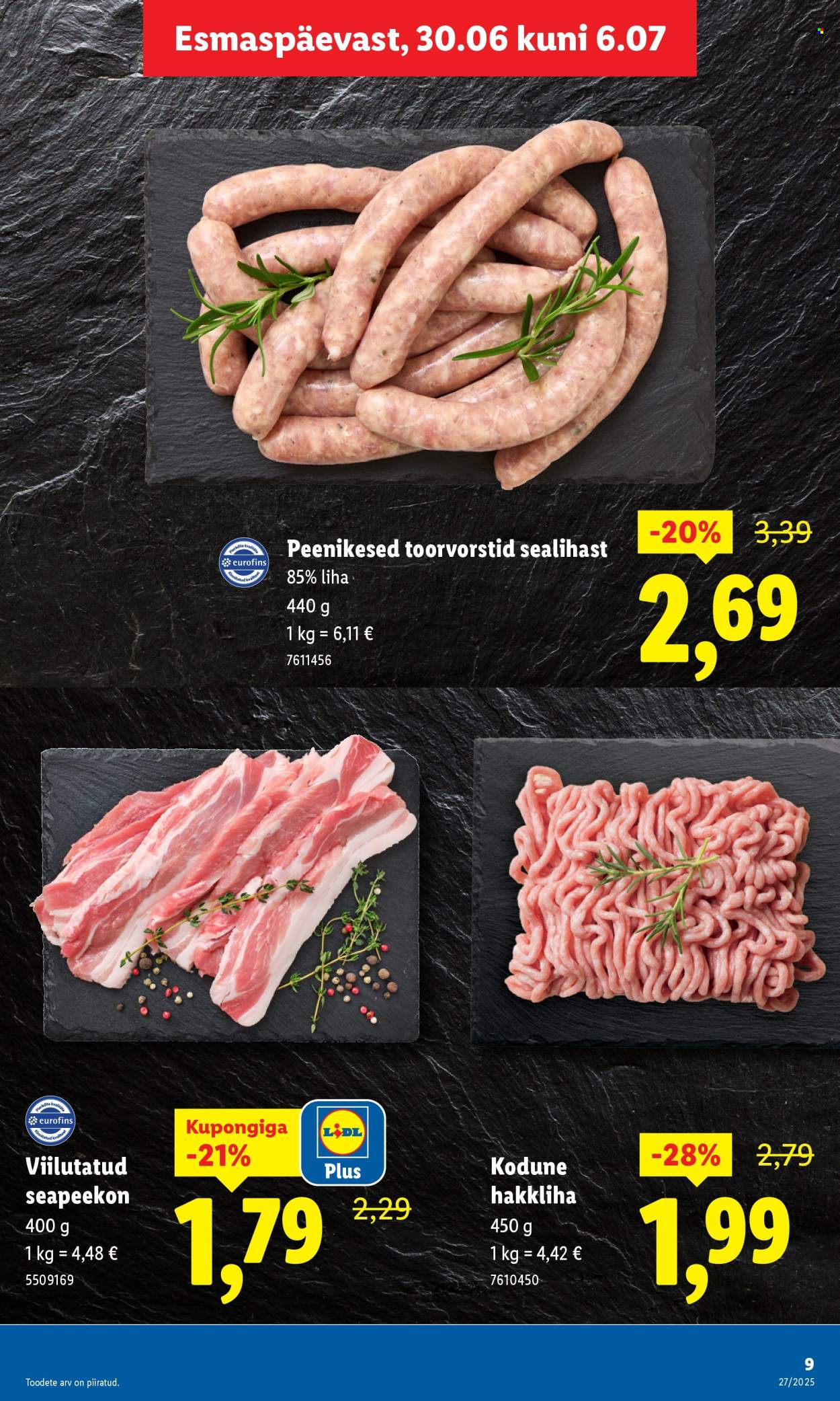 Lidl kliendileht - Kliendileht (30.06 - 6.07.2025)