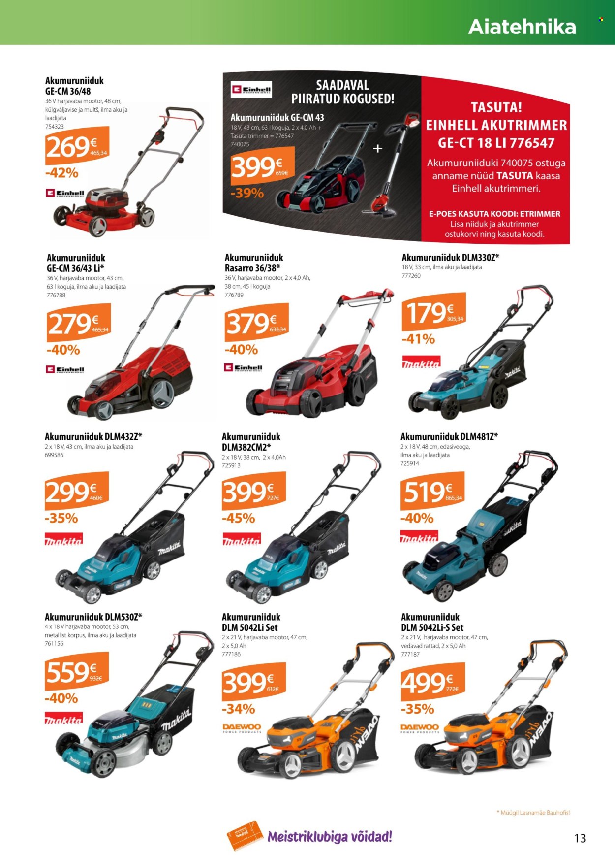 Bauhof kliendileht - Kataloogipakkumised (2.04 - 4.05.2026)