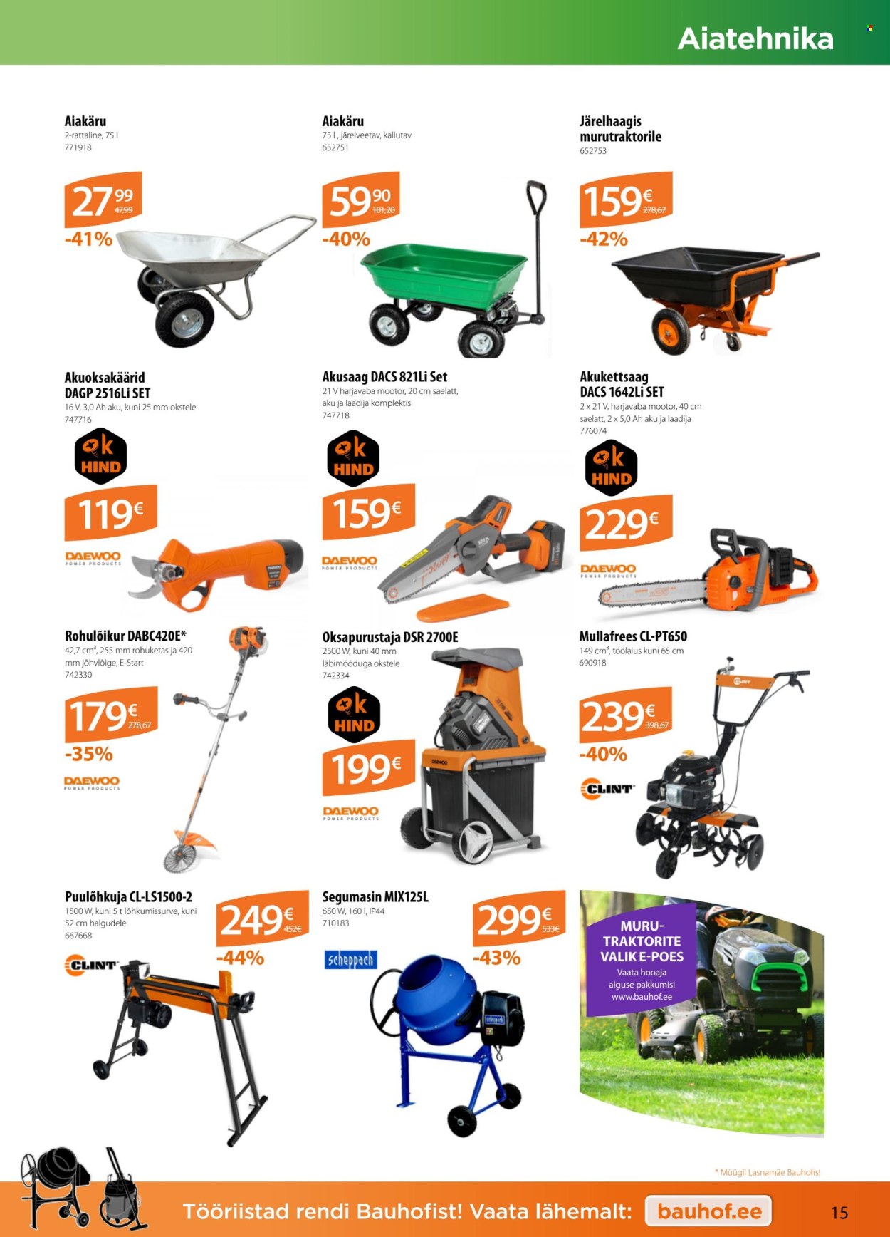 Bauhof kliendileht - Kataloogipakkumised (2.04 - 4.05.2026)