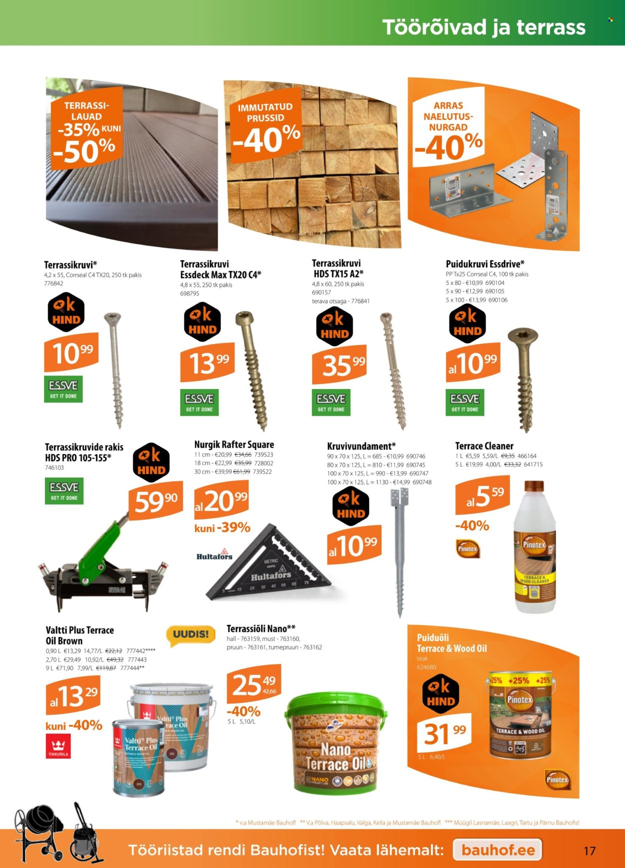 Bauhof kliendileht - Kataloogipakkumised (2.04 - 4.05.2026)
