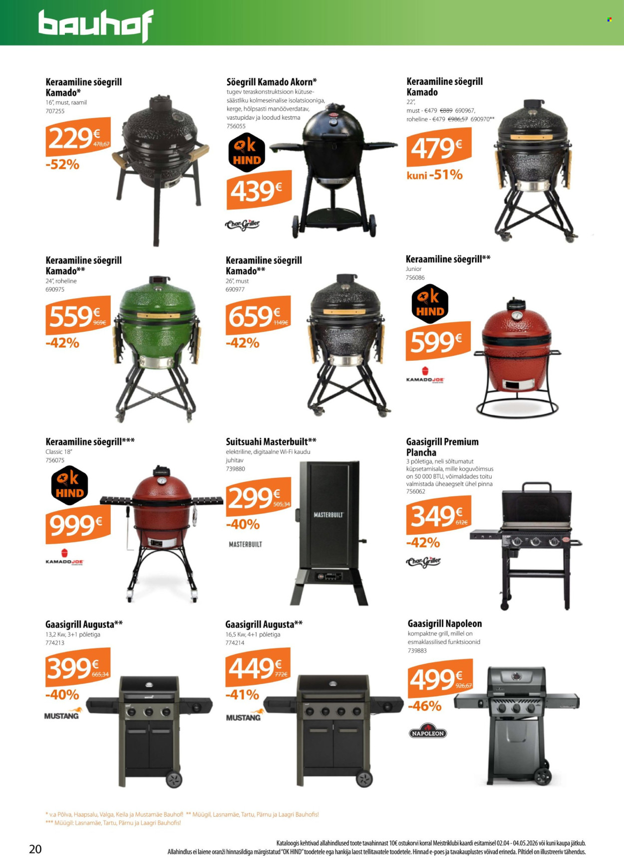 Bauhof kliendileht - Kataloogipakkumised (2.04 - 4.05.2026)