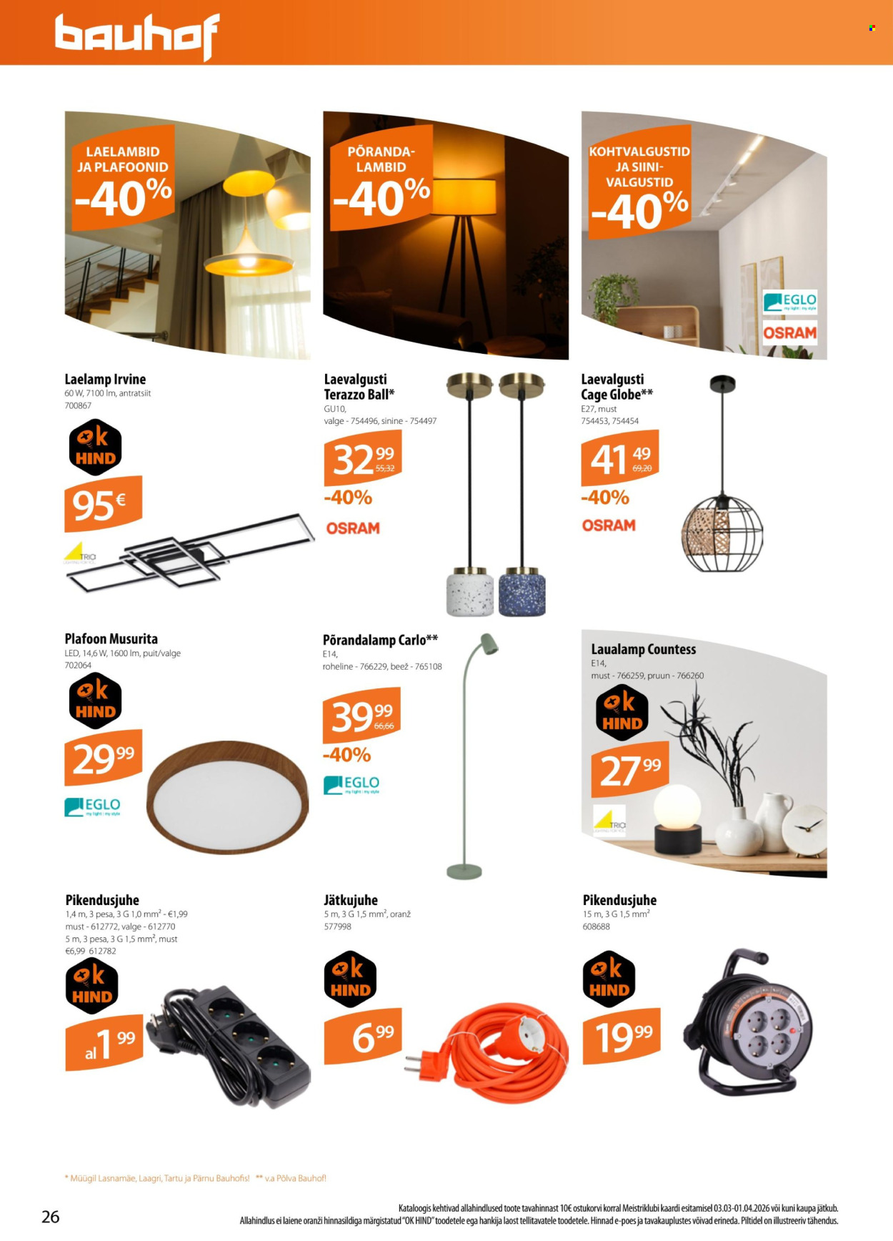 Bauhof kliendileht - Kataloogipakkumised (2.04 - 4.05.2026)