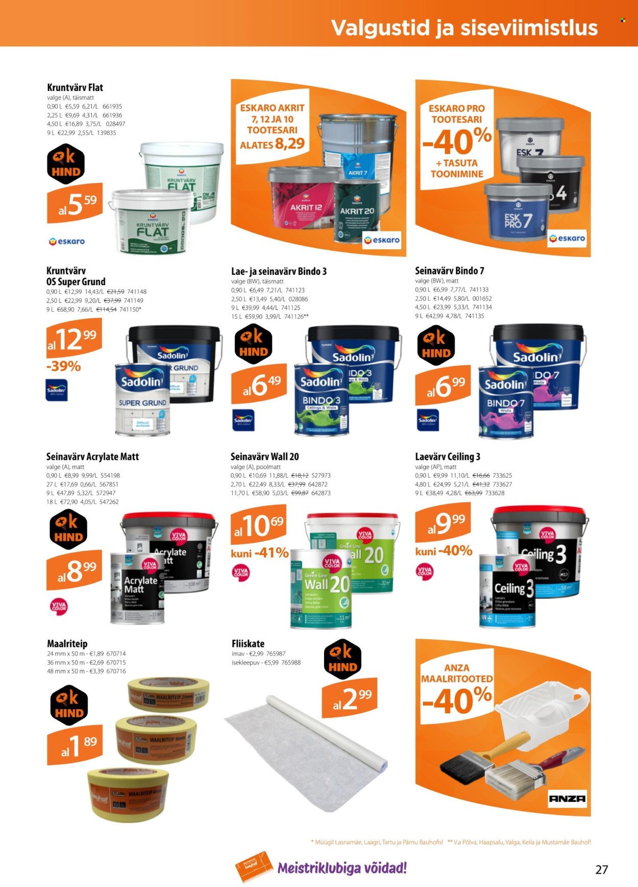 Bauhof kliendileht - Kataloogipakkumised (2.04 - 4.05.2026)