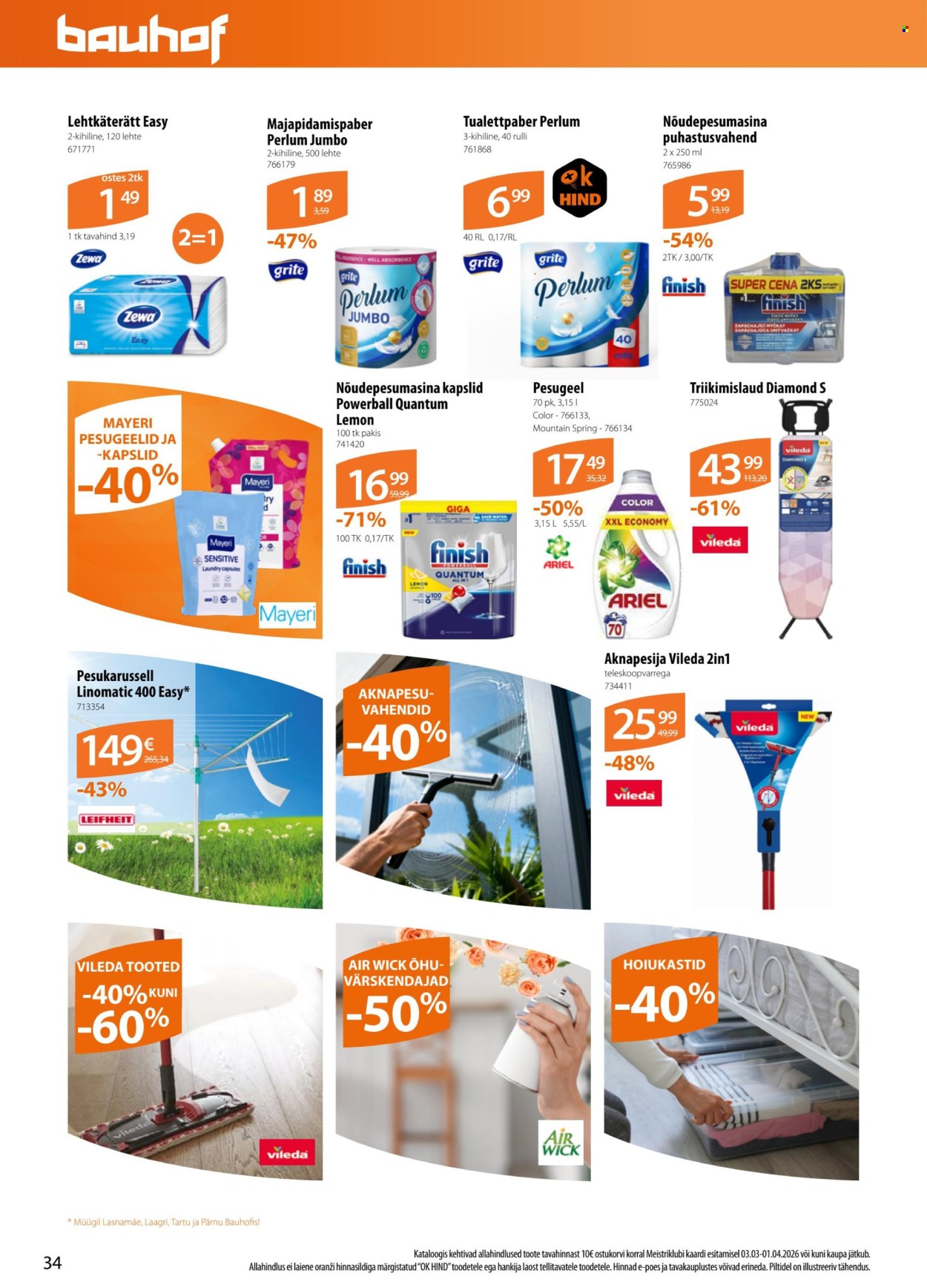 Bauhof kliendileht - Kataloogipakkumised (2.04 - 4.05.2026)