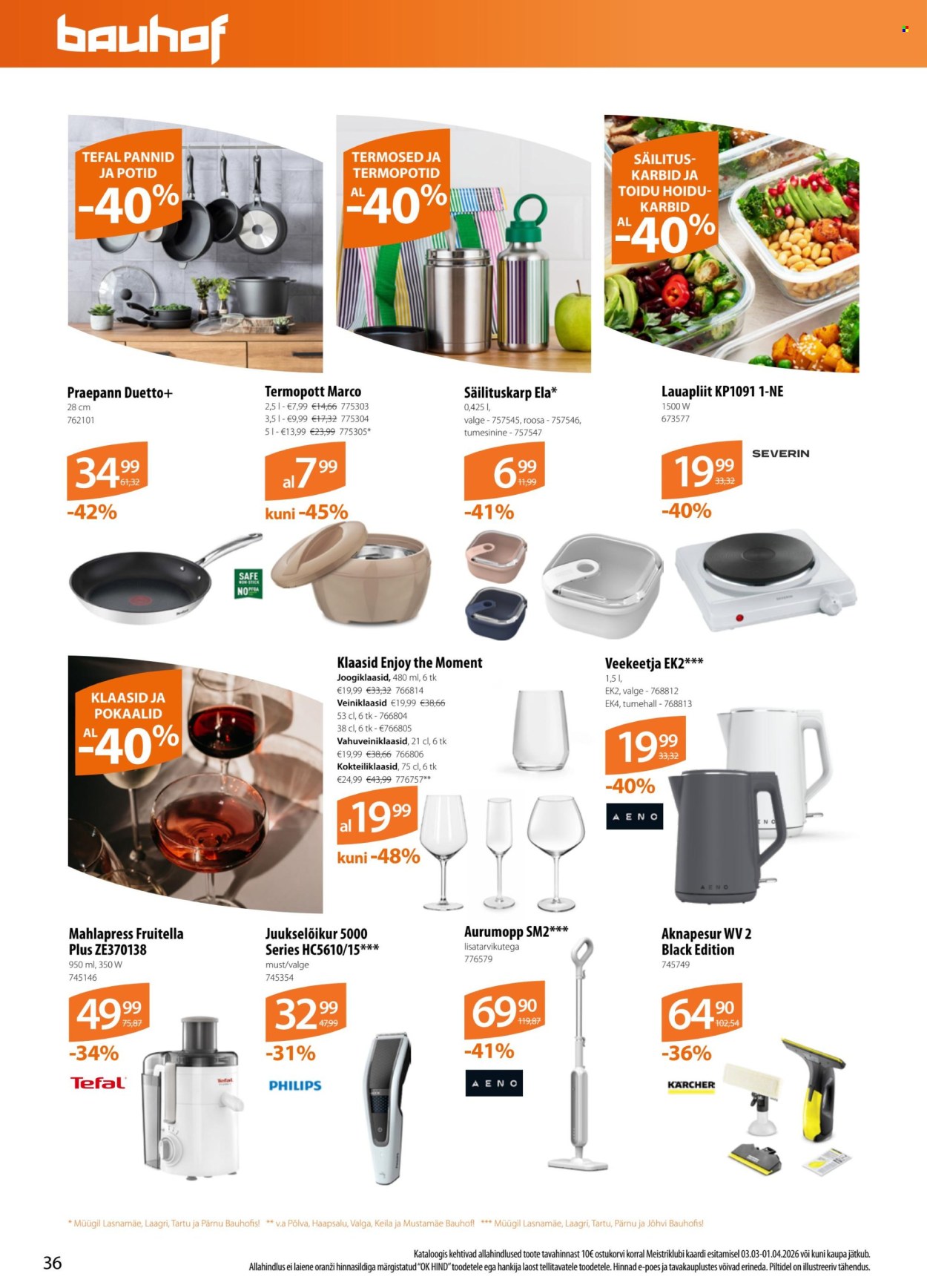 Bauhof kliendileht - Kataloogipakkumised (2.04 - 4.05.2026)