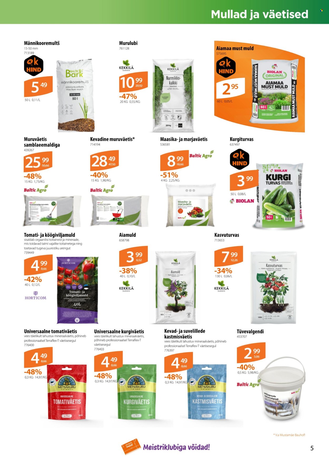 Bauhof kliendileht - Kataloogipakkumised (2.04 - 4.05.2026)