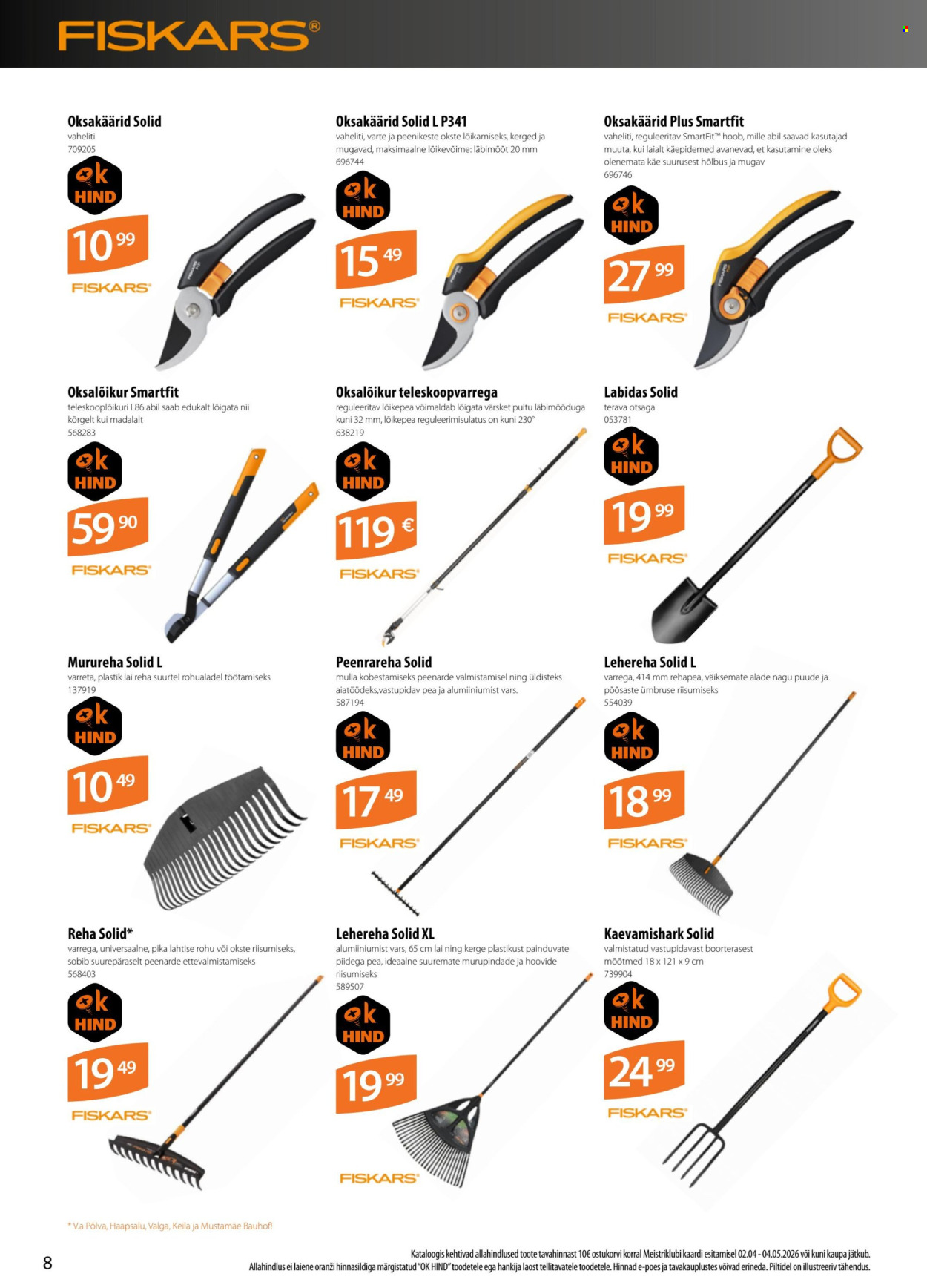 Bauhof kliendileht - Kataloogipakkumised (2.04 - 4.05.2026)