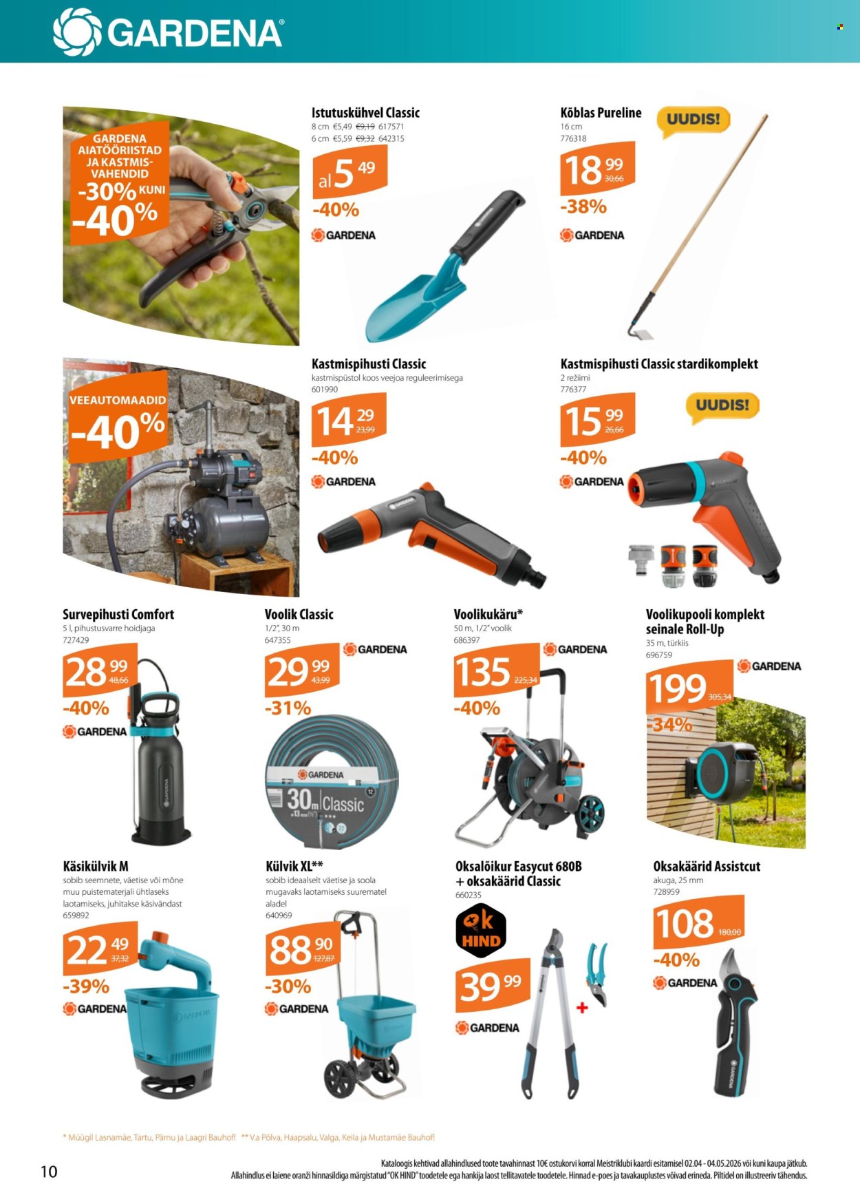 Bauhof kliendileht - Kataloogipakkumised (2.04 - 4.05.2026)