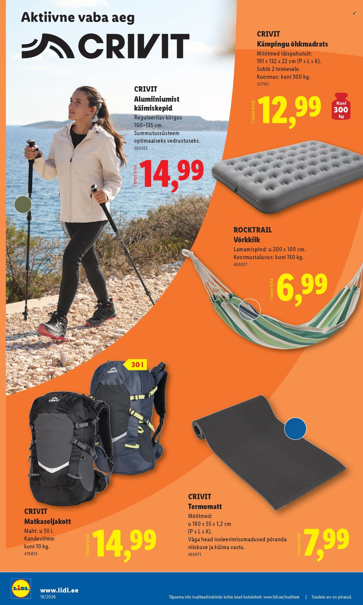 Lidl kliendileht - Tööstuskaupade pakkumised (27.04 - 3.05.2026)