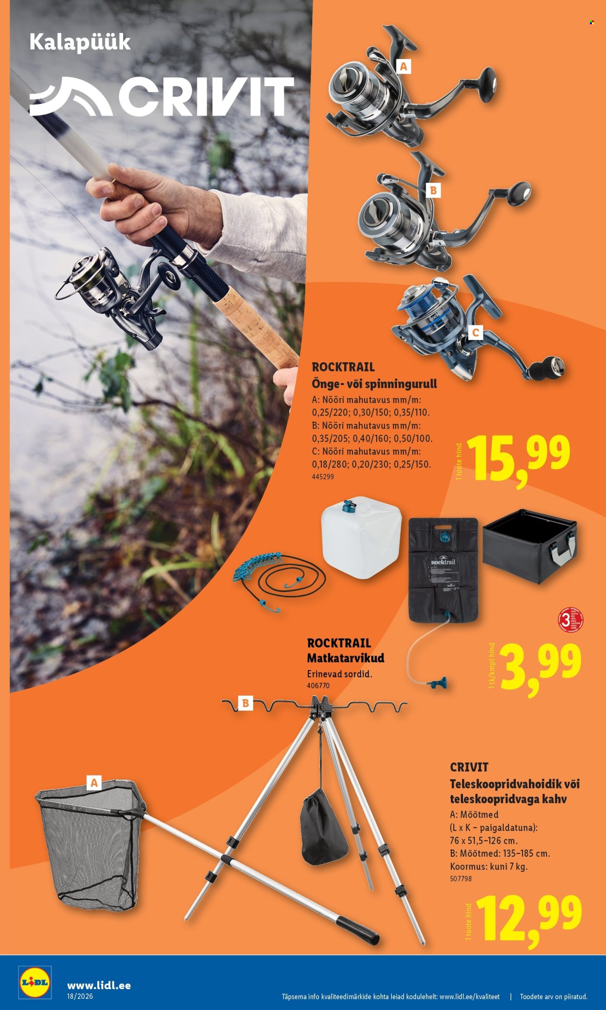 Lidl kliendileht - Tööstuskaupade pakkumised (27.04 - 3.05.2026)