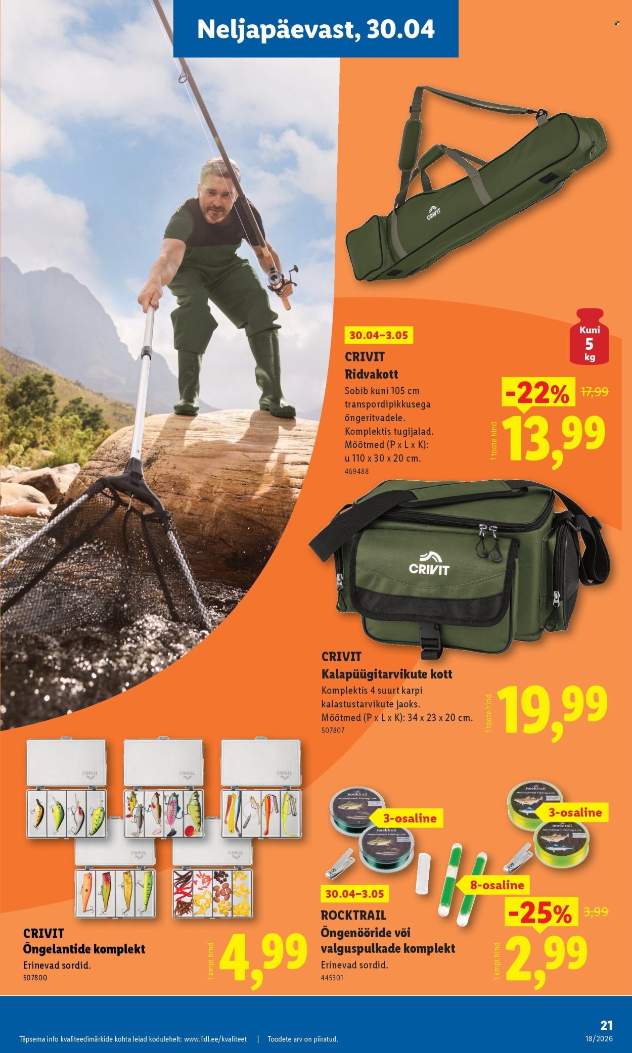 Lidl kliendileht - Tööstuskaupade pakkumised (27.04 - 3.05.2026)