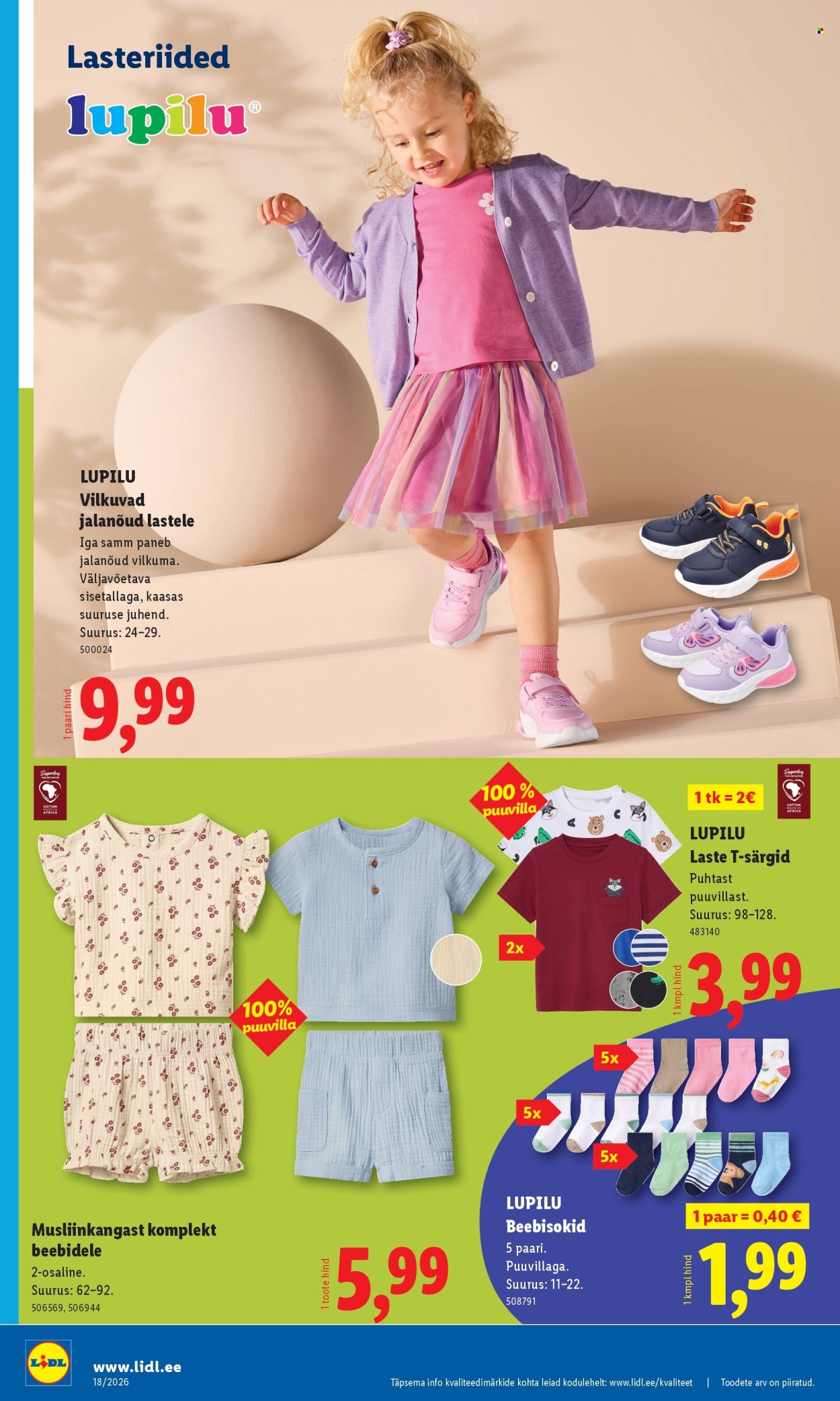 Lidl kliendileht - Tööstuskaupade pakkumised (27.04 - 3.05.2026)