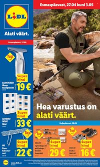 Lidl kliendileht - Tööstuskaupade pakkumised (27.04 - 3.05.2026)