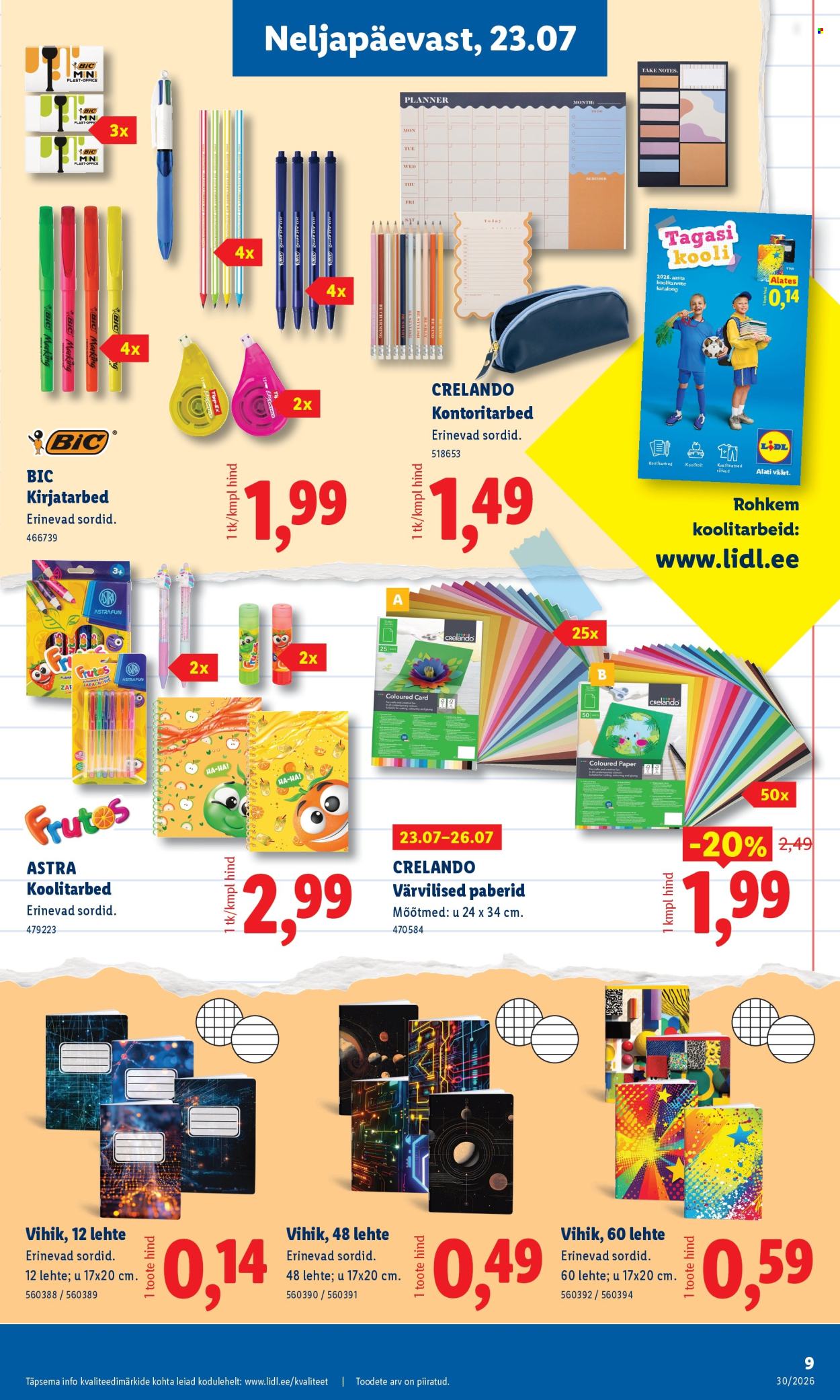 Lidl kliendileht (20.07 - 26.07.2026)