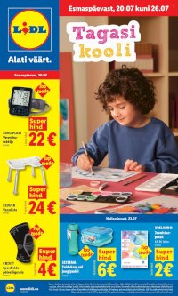 Lidl kliendileht (20.07 - 26.07.2026)