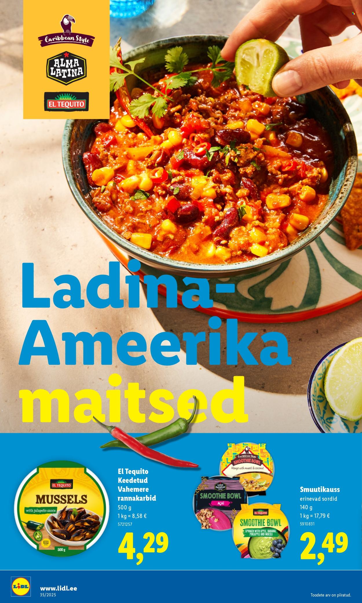 Lidl kliendileht - Nädalalõpu pakkumised (28.08 - 31.08.2025)