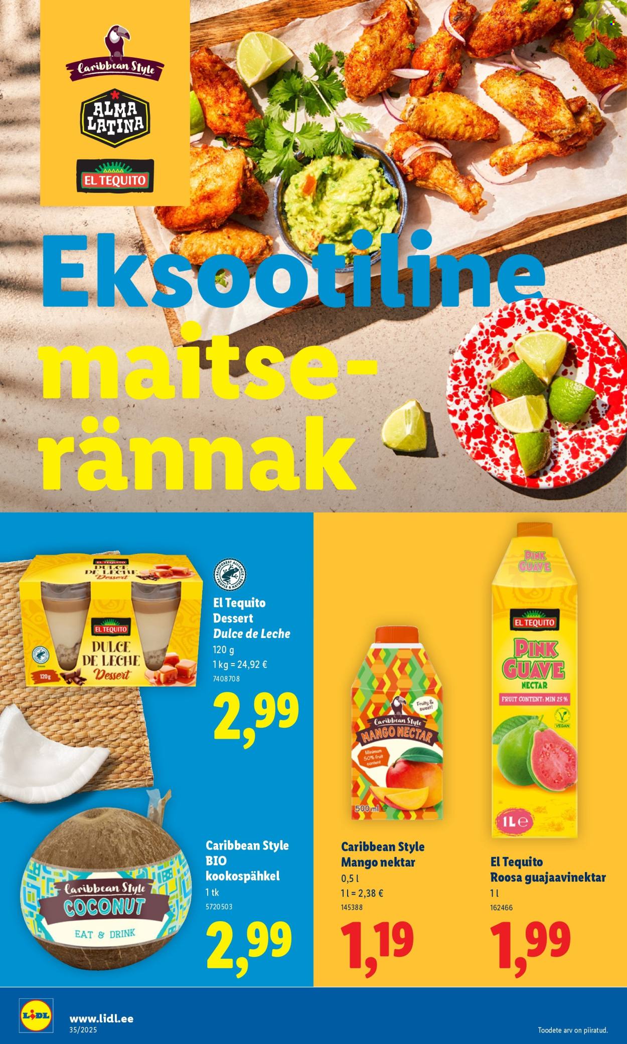Lidl kliendileht - Nädalalõpu pakkumised (28.08 - 31.08.2025)