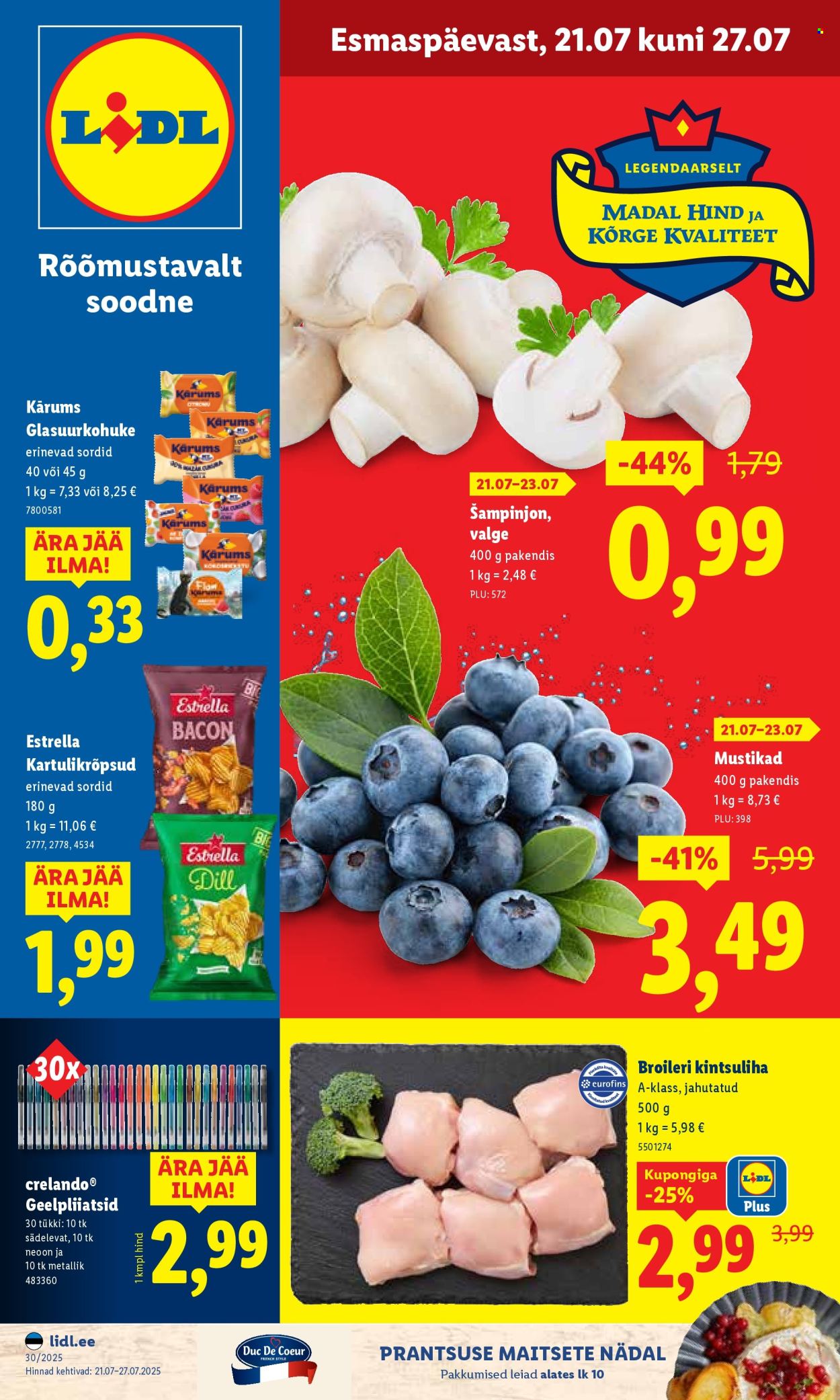 Lidl kliendileht - Kliendileht (21.07 - 27.07.2025)